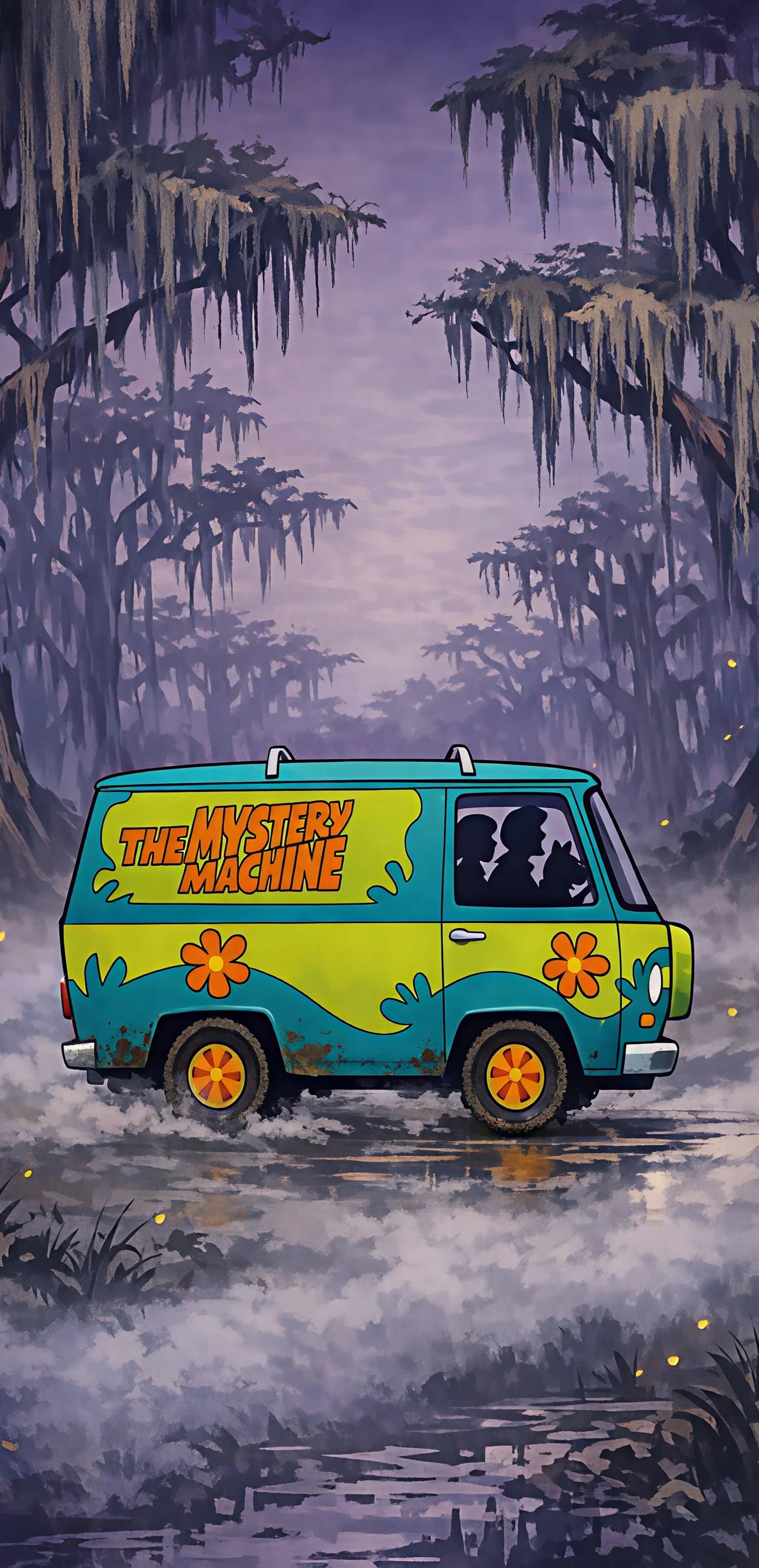 Mystery Machine in the Swamp
