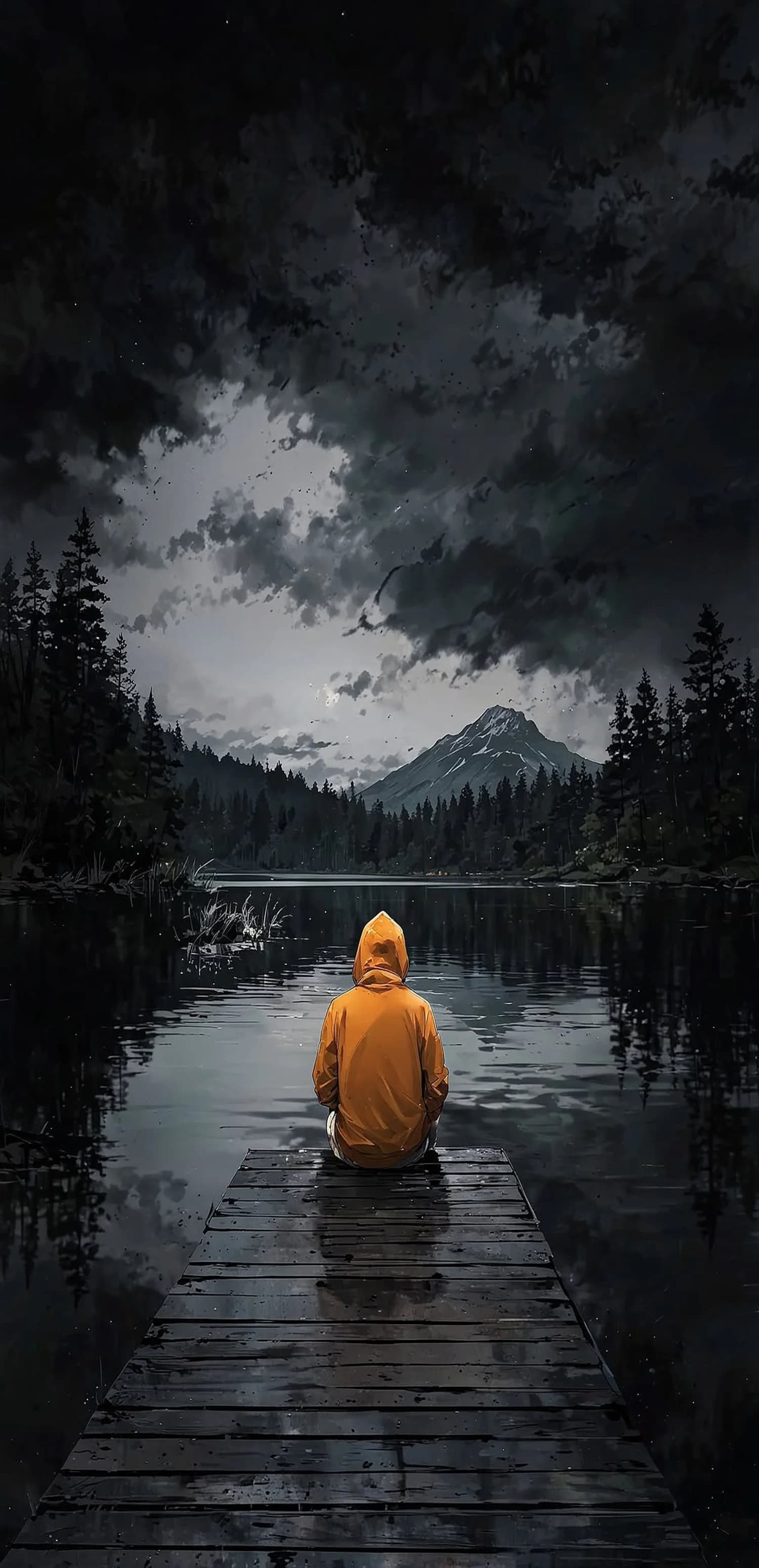 Lonely Lake Moment