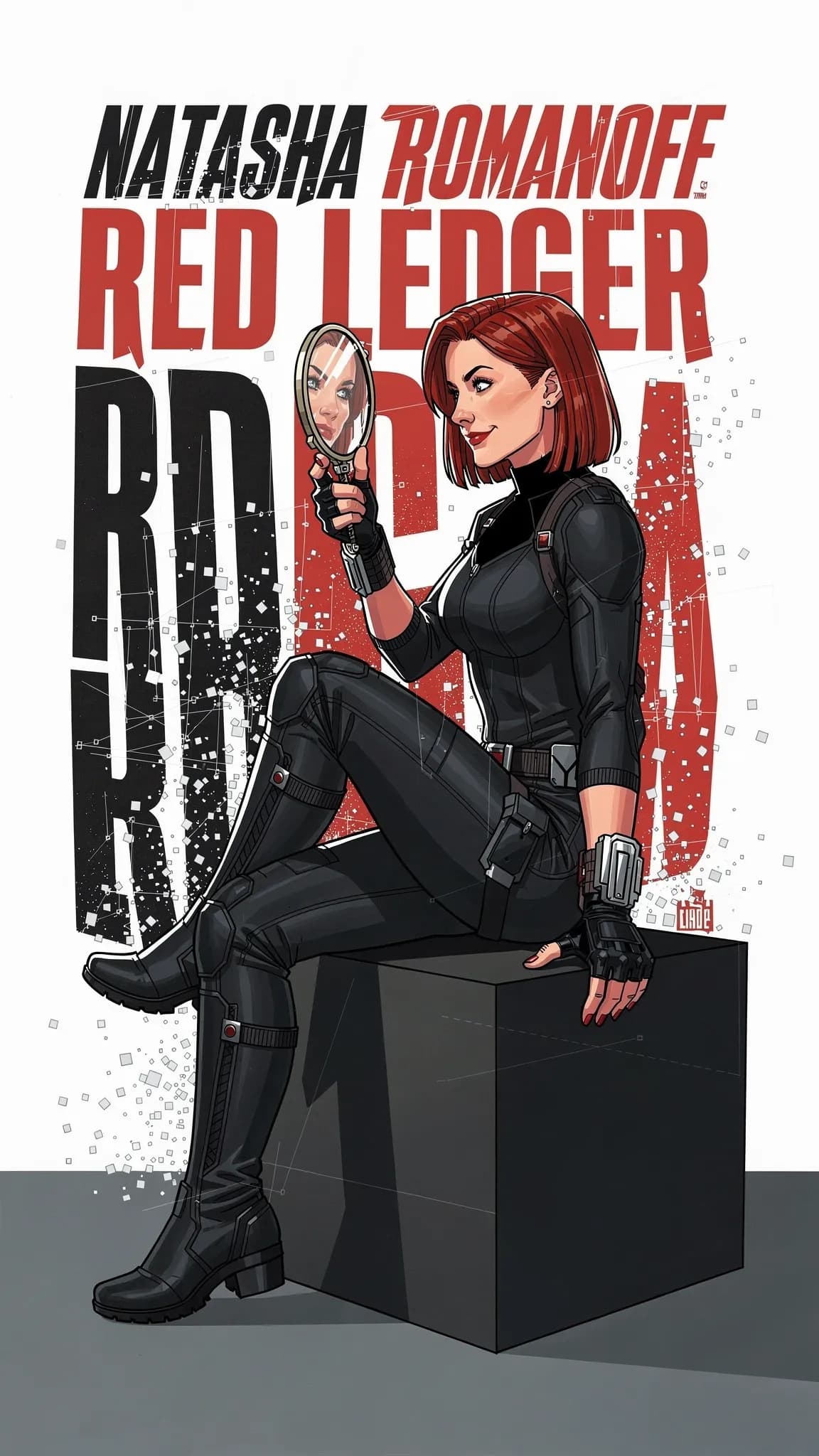 Black Widow Comic Art