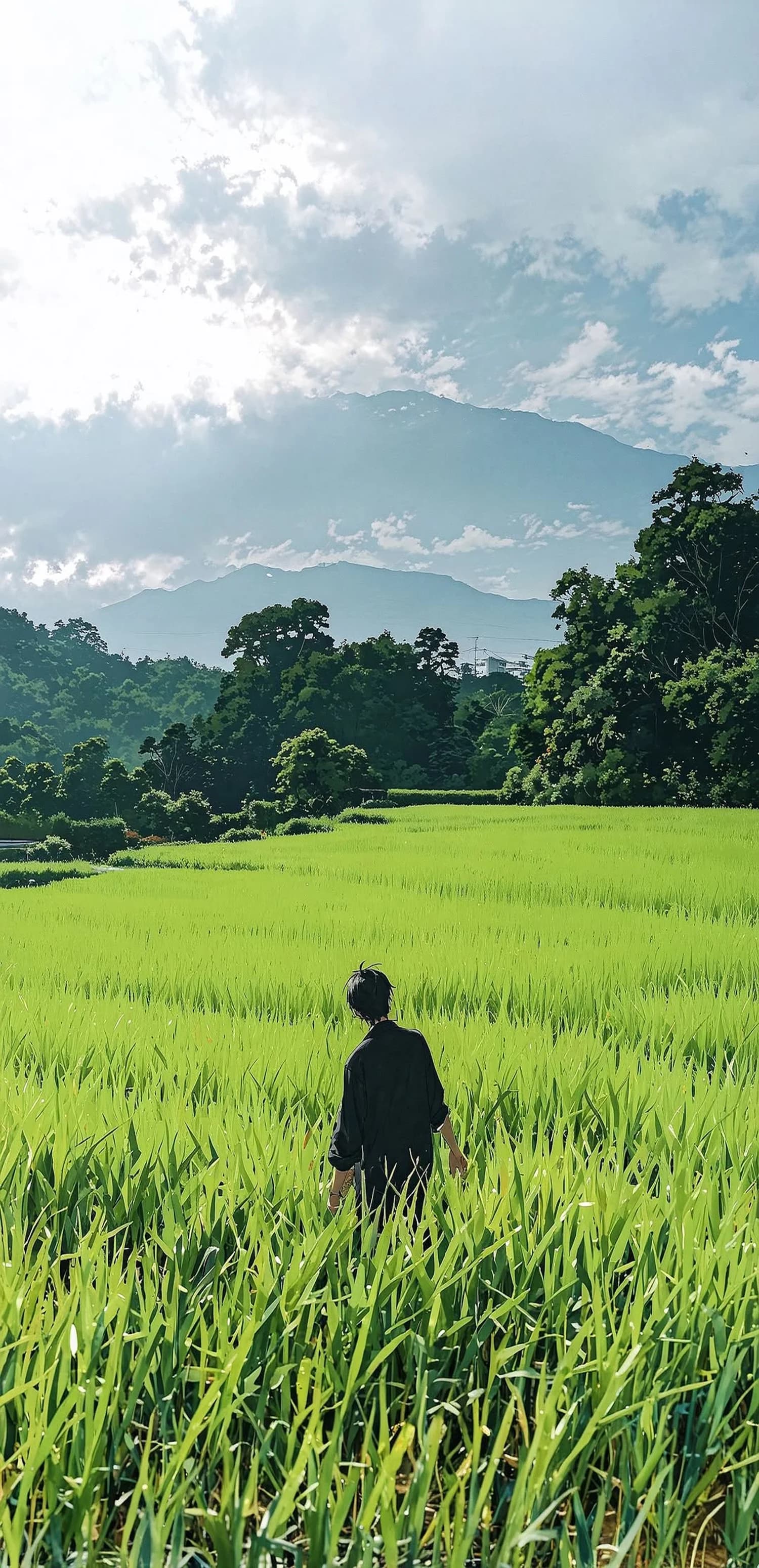 Lush Rice Terraces