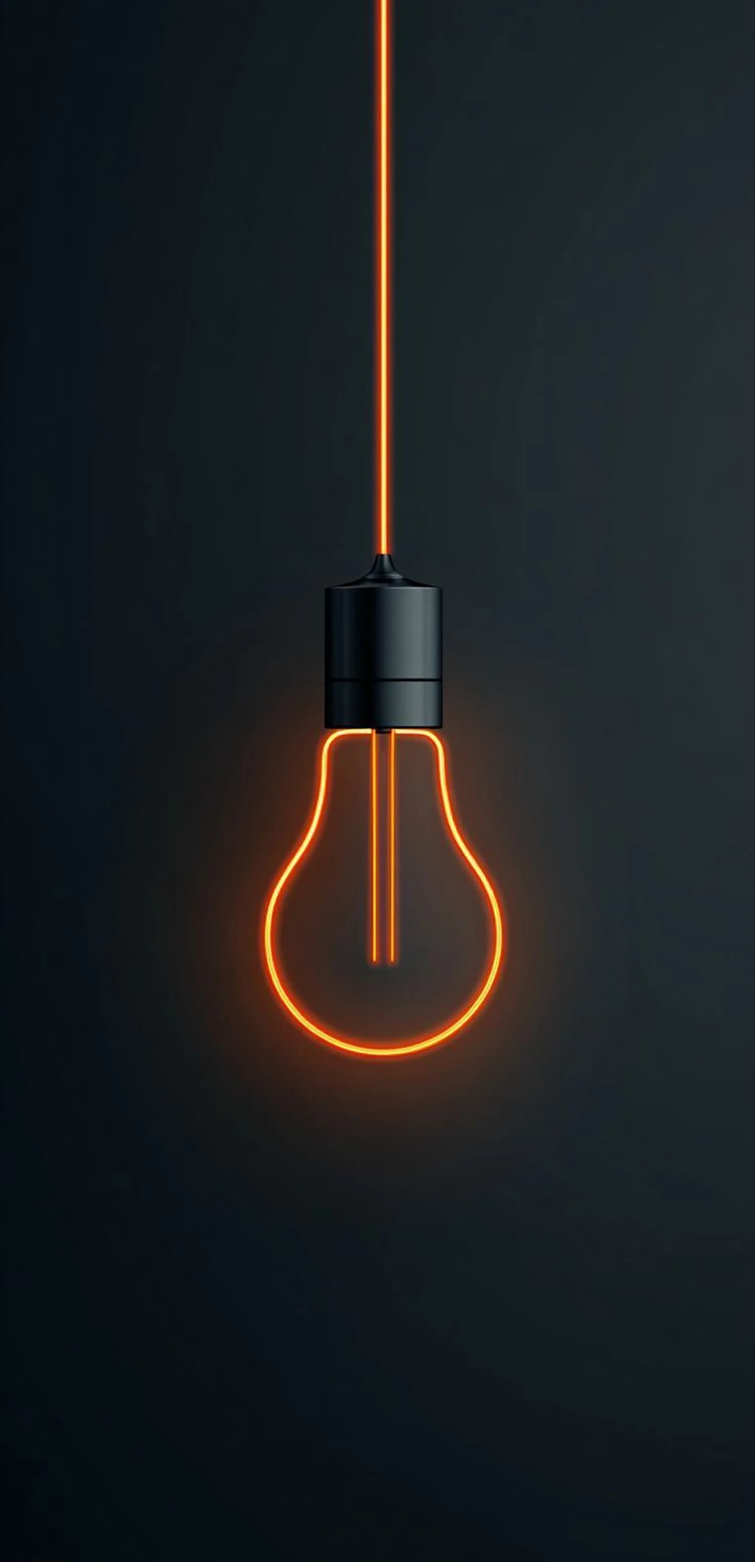 Neon Bulb Minimal