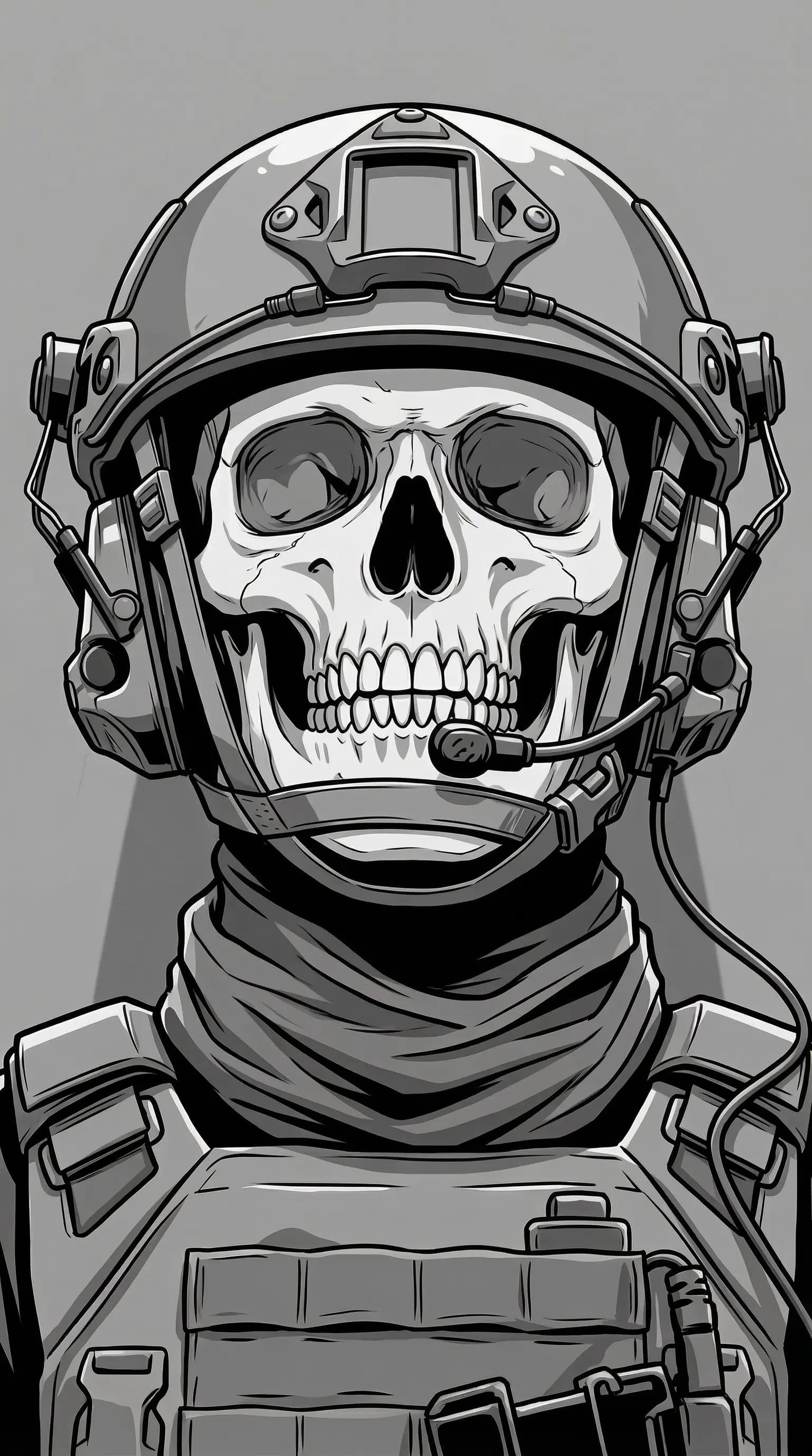 COD Skull Soldier: Tactical Terror