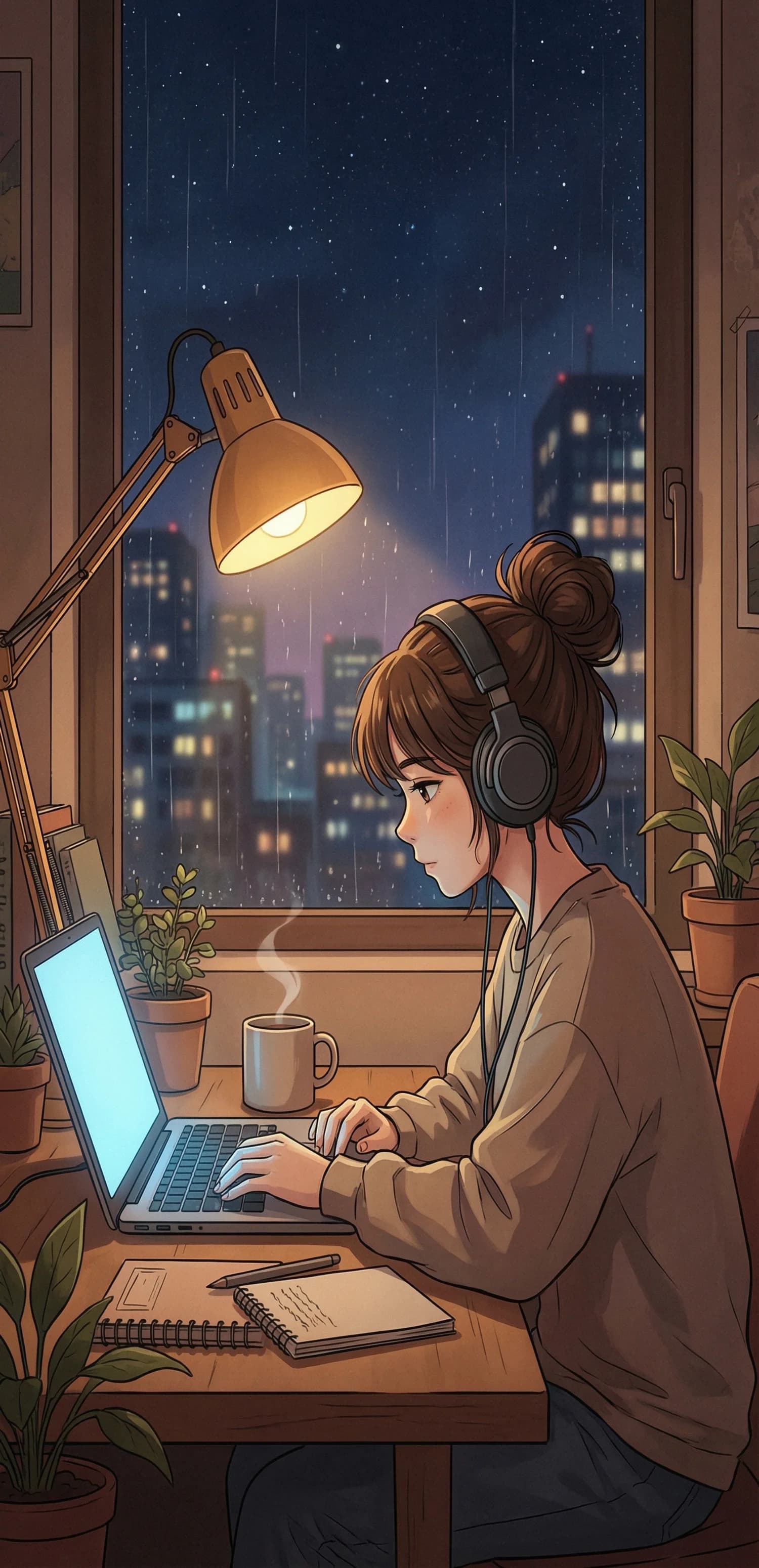 Rainy Night Focus