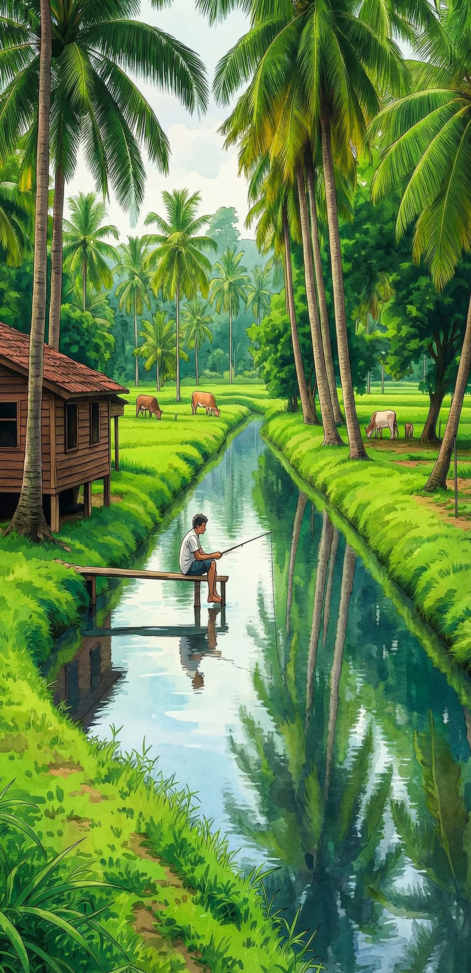 Tropical Fishing Paradise