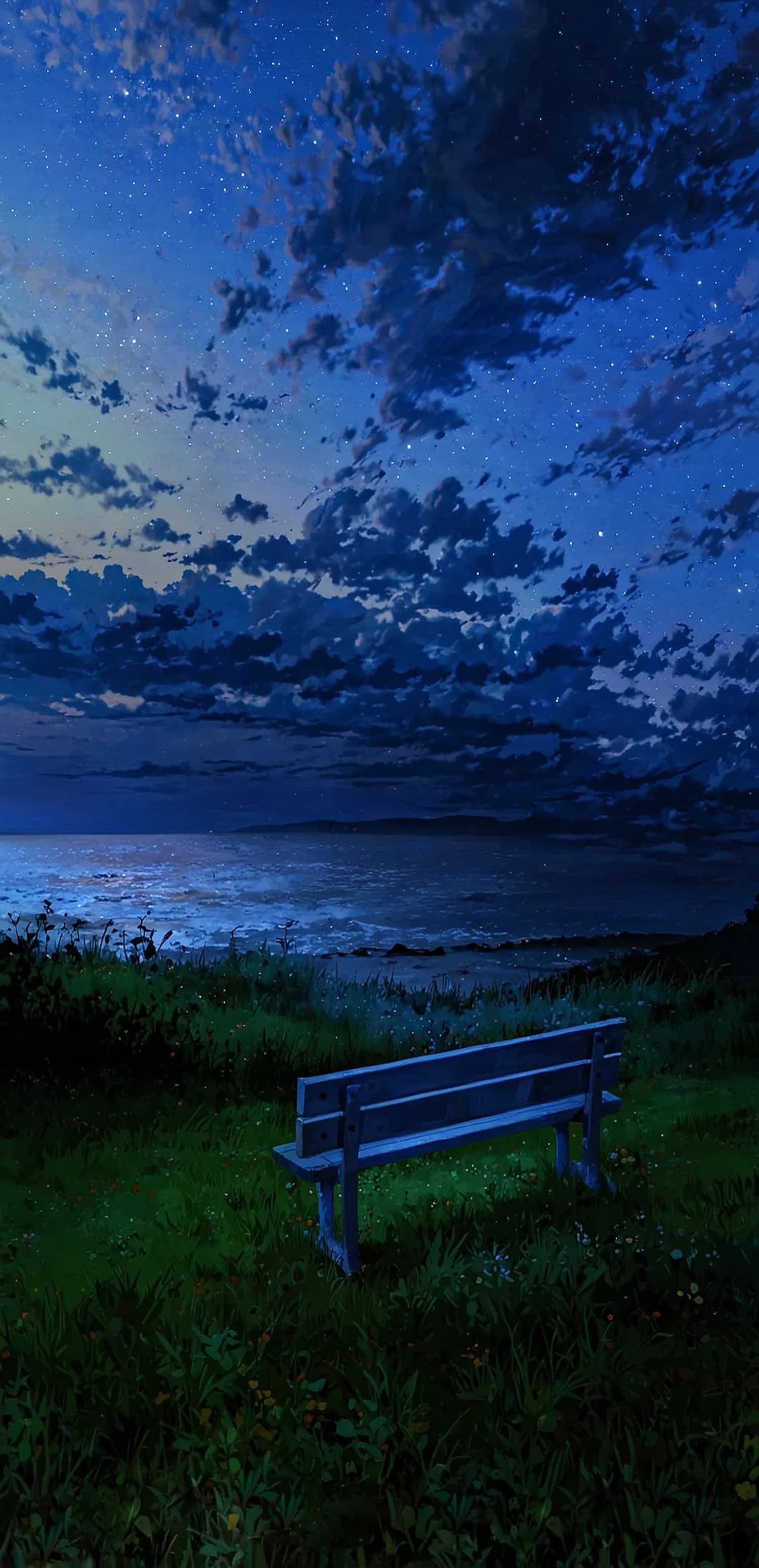 Moonlit Ocean View