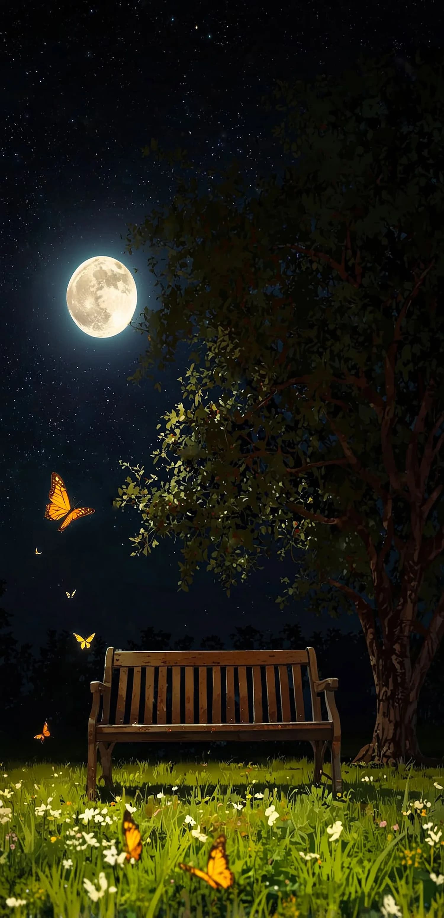 Moonlit Night Serenity