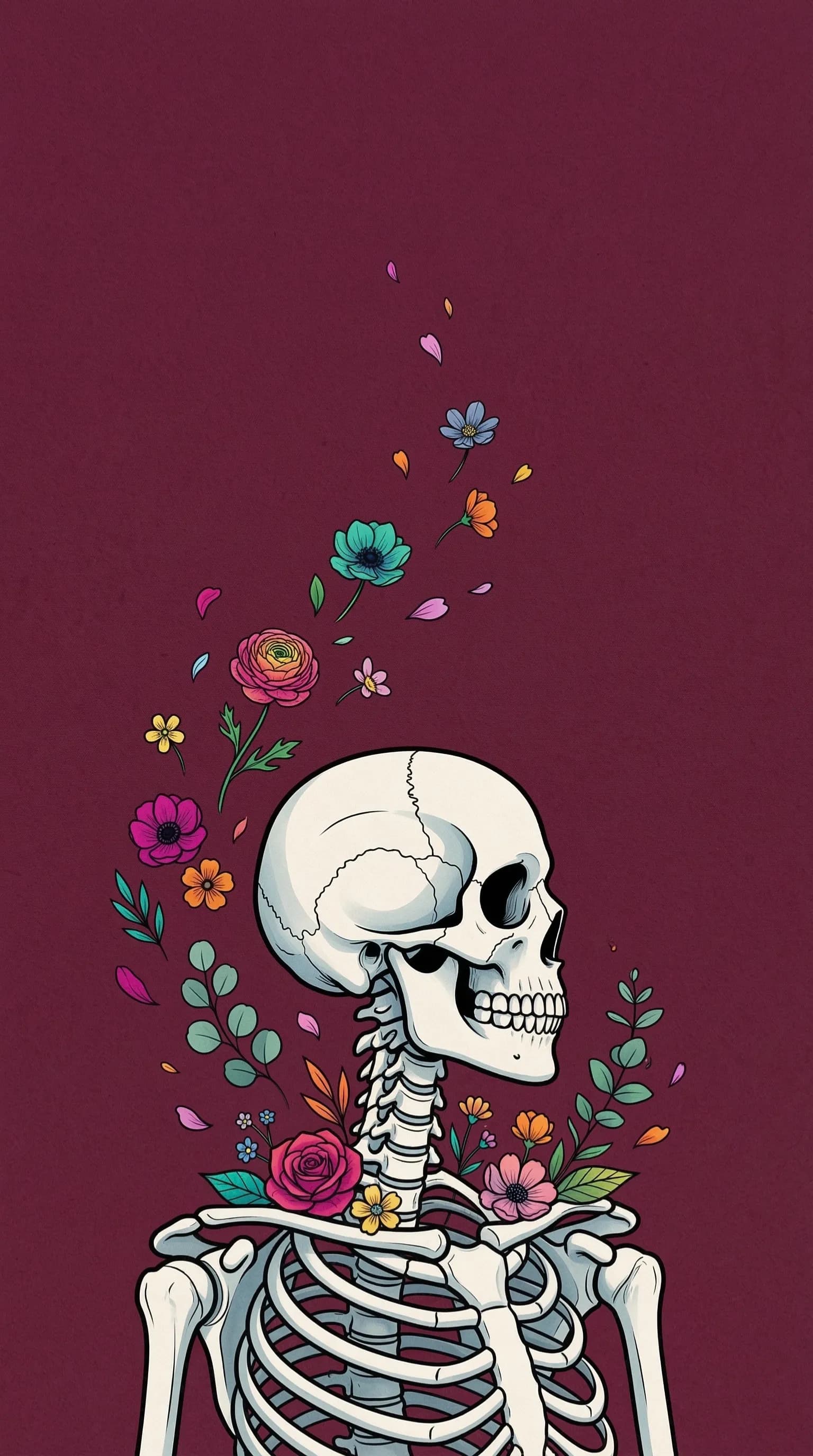 Blooming Skull