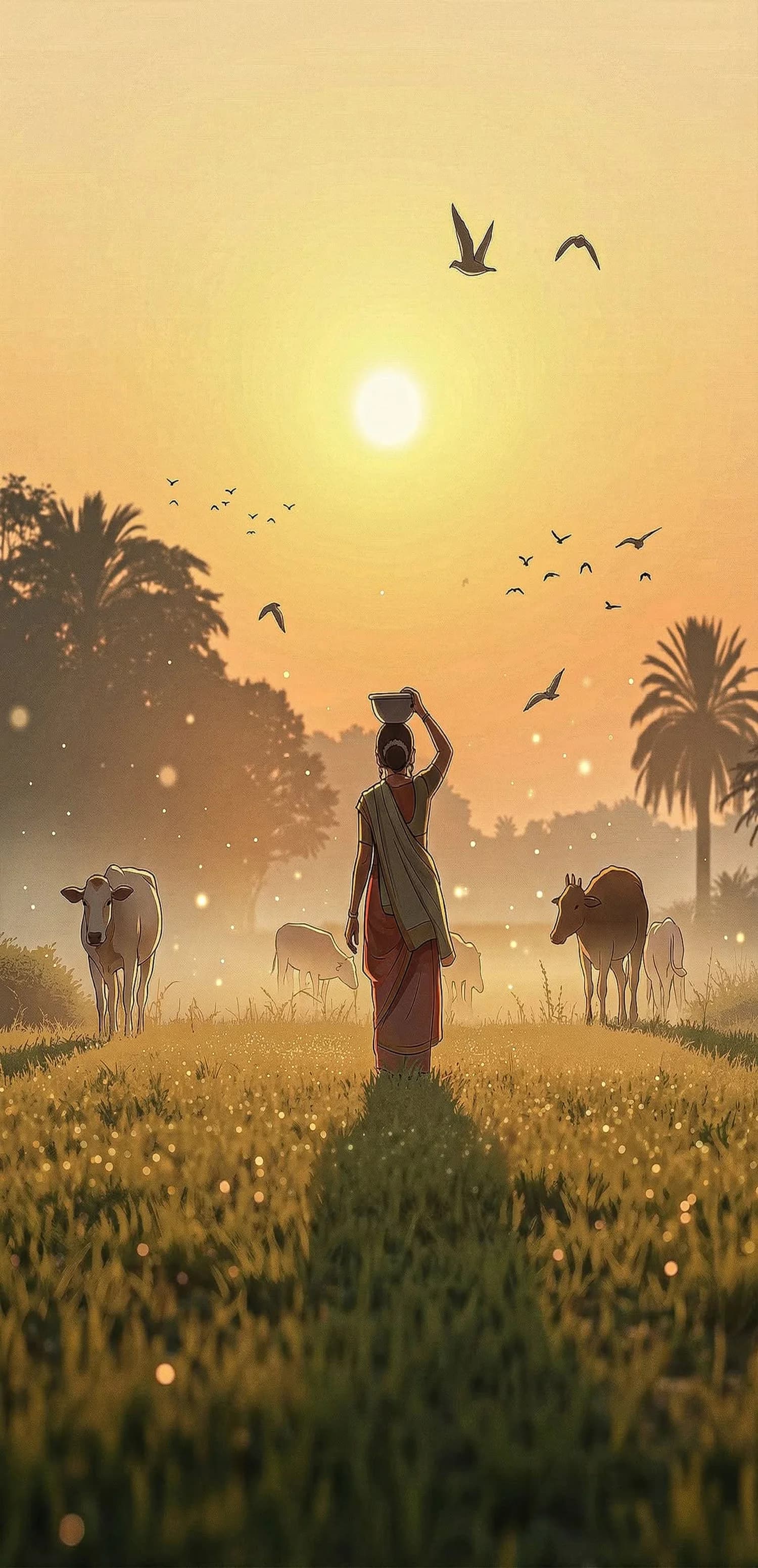 Peaceful Rural Scene