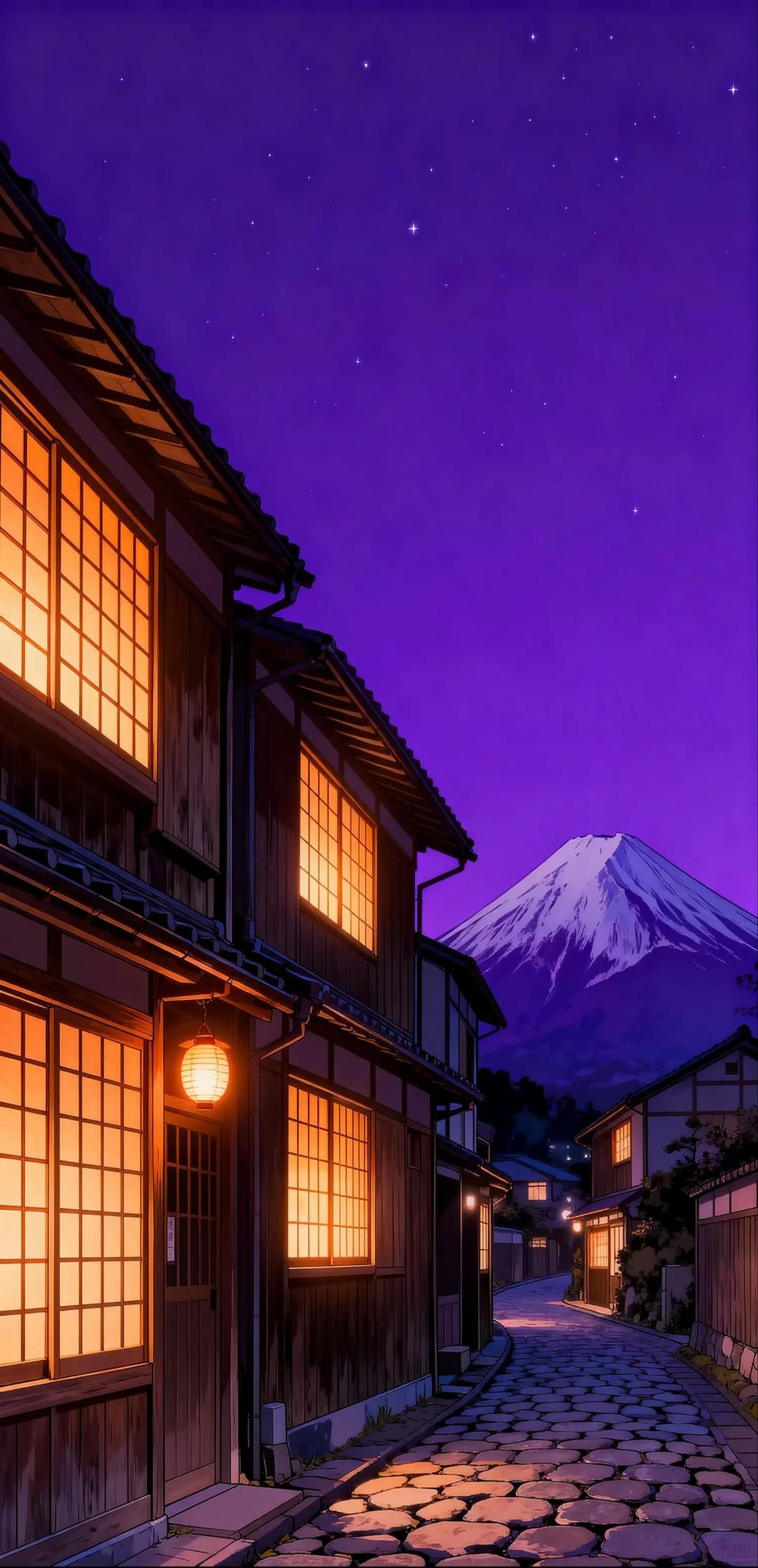 Japanese Night Scene
