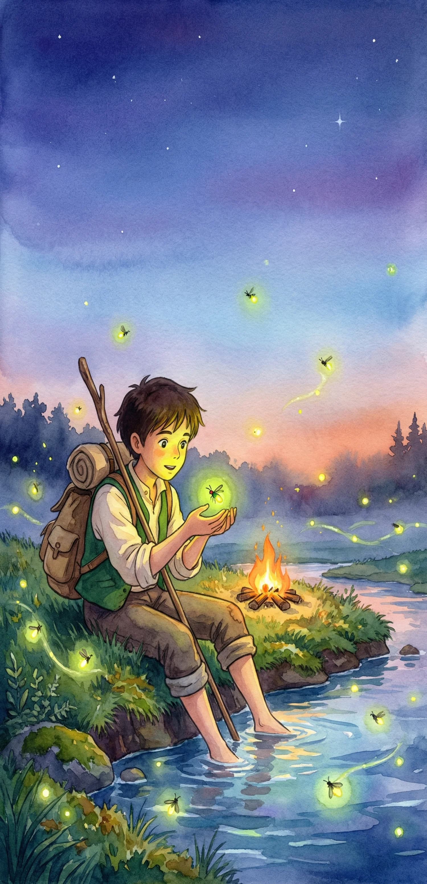 Peaceful Summer Night