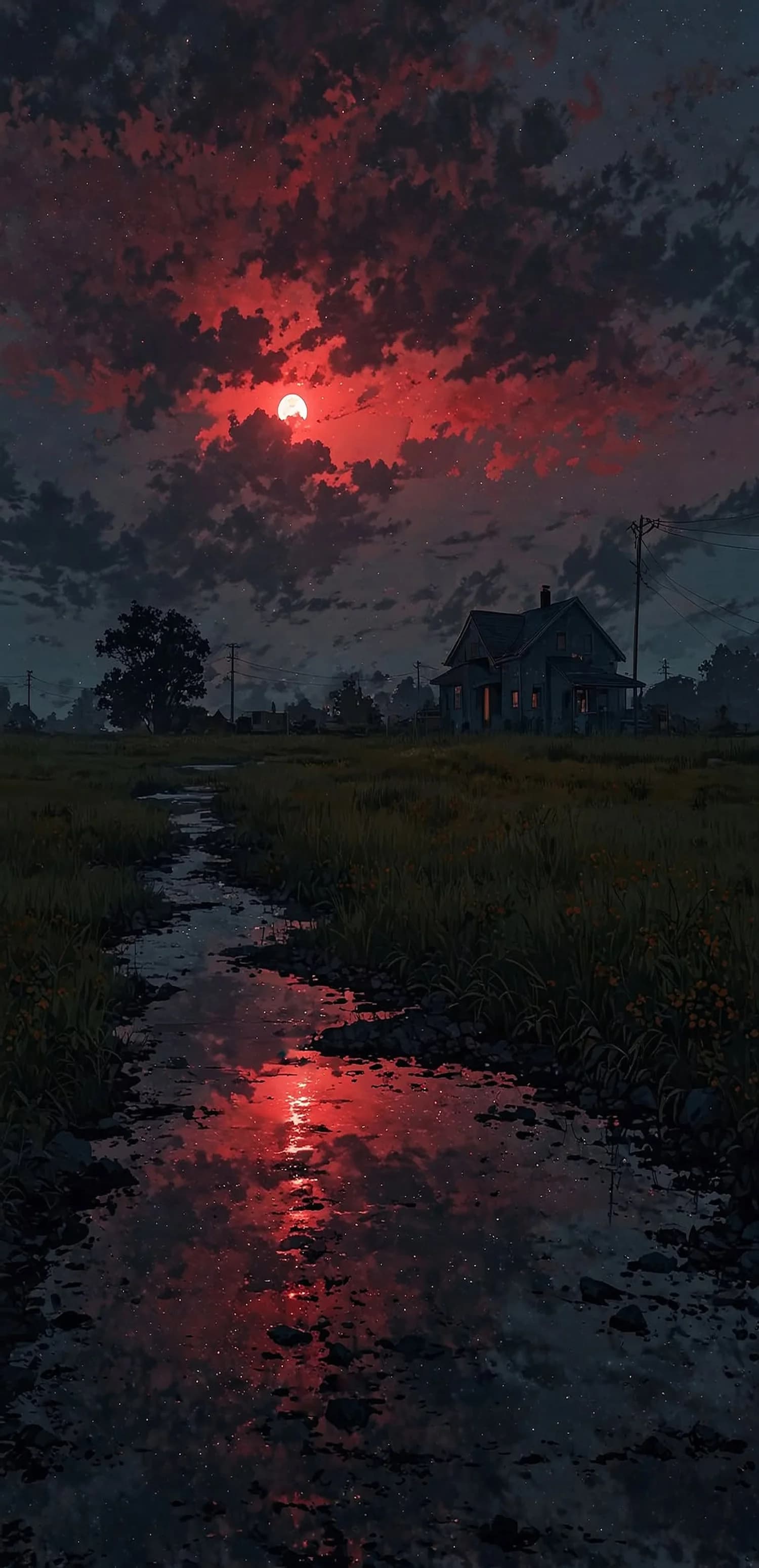 Red Sunset Rural