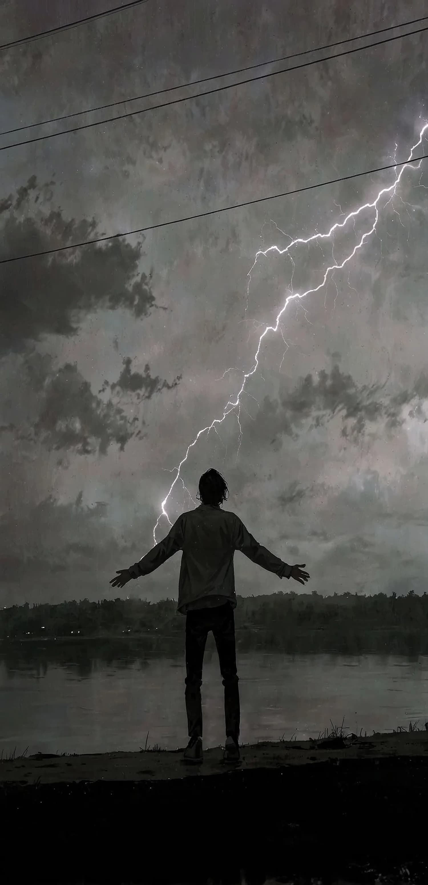 Stormy Night Sky
