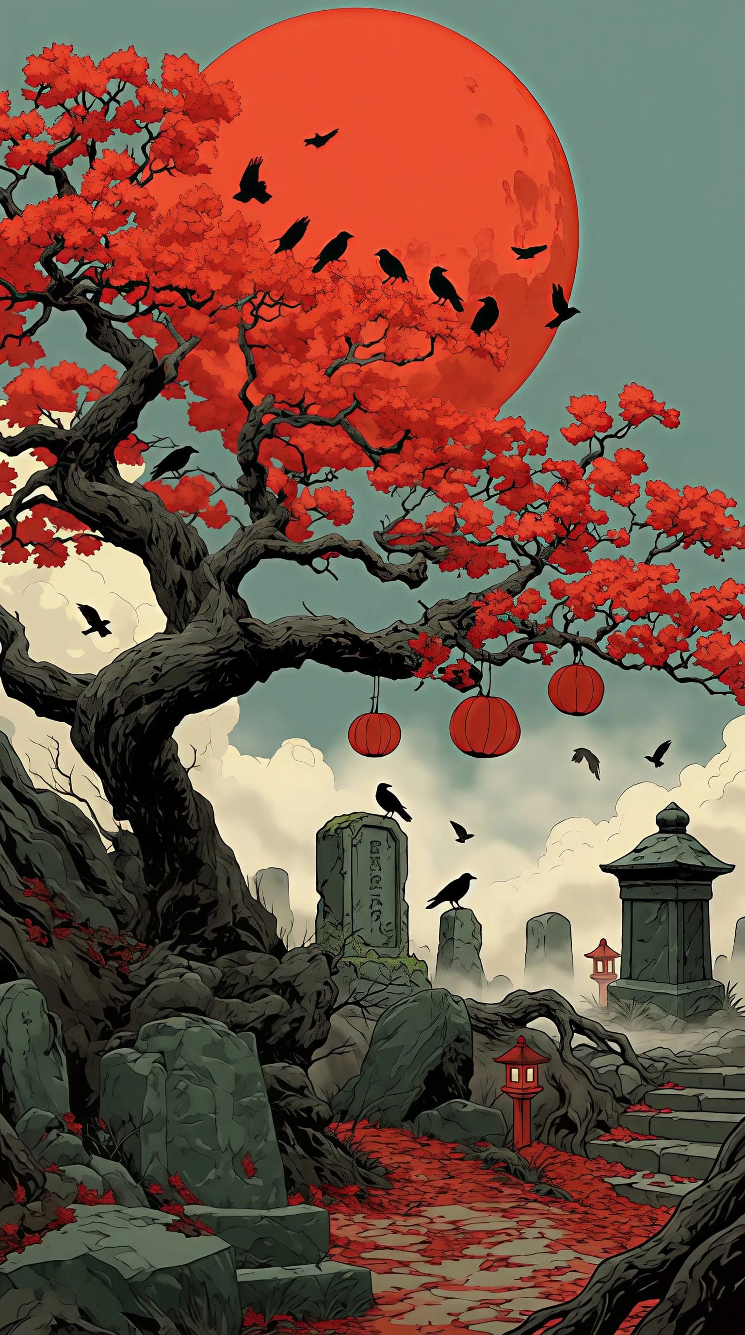 Vibrant Autumn Landscape