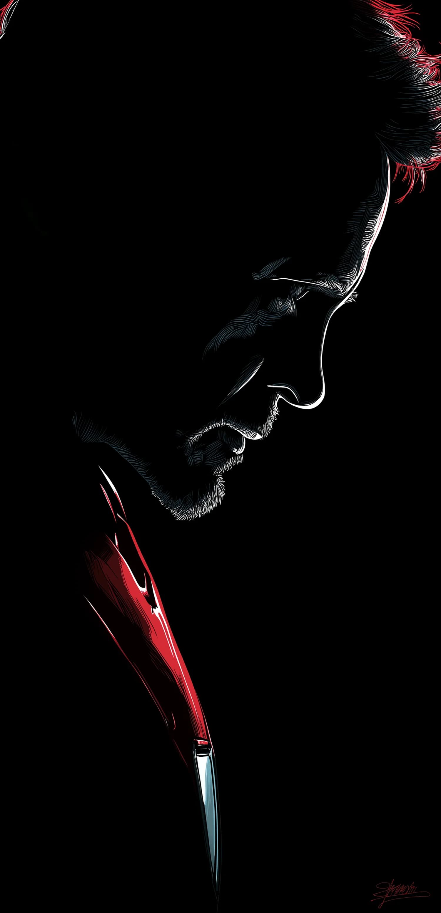 Iron Man Dark Profile