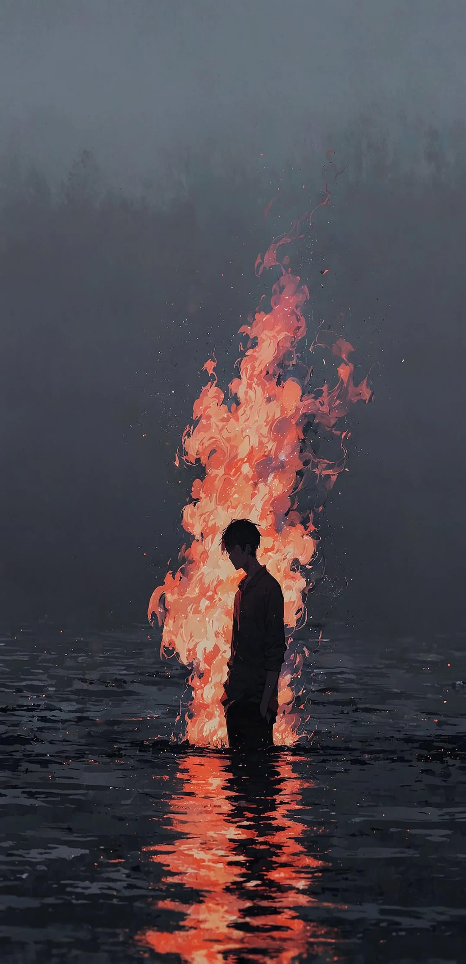 Burning In The Depths