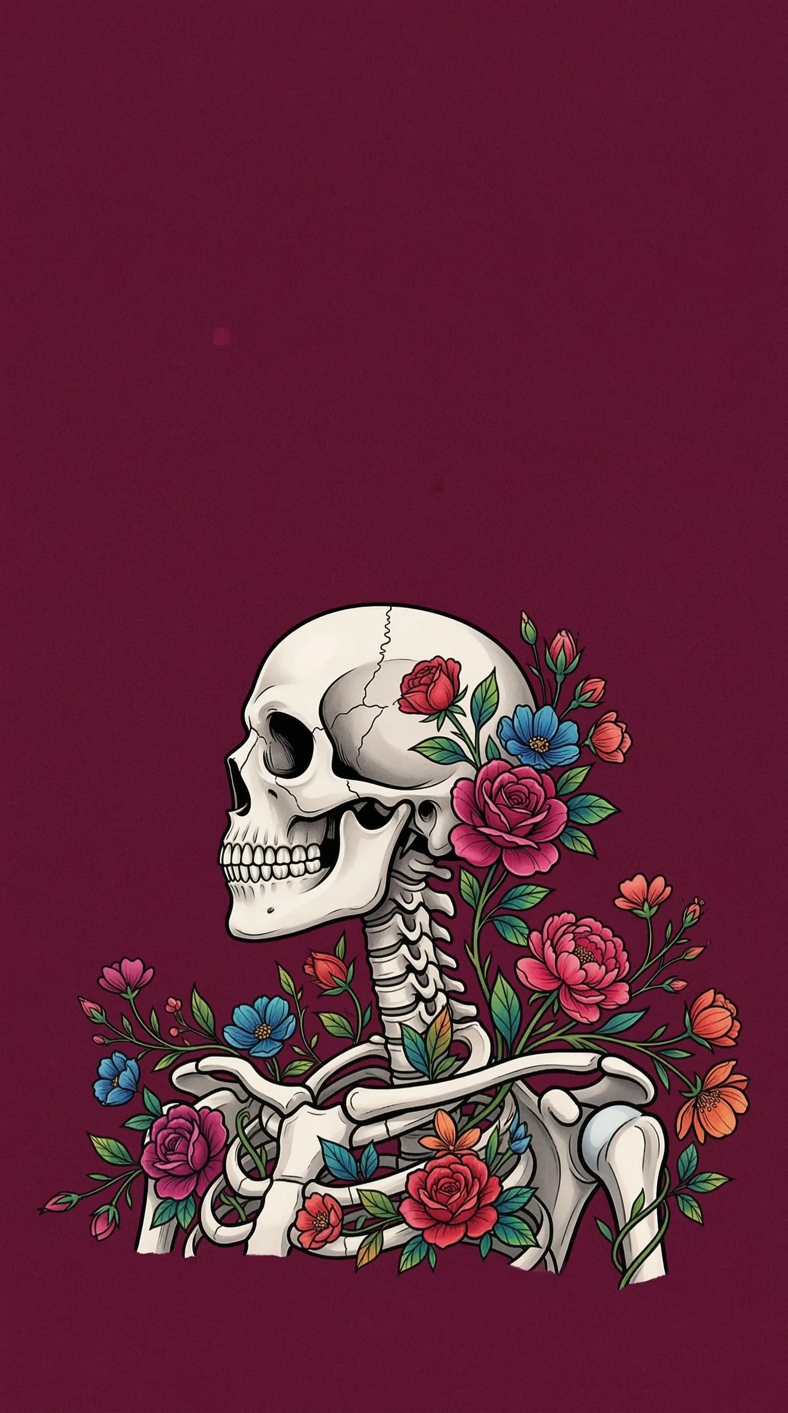 Blooming Skull