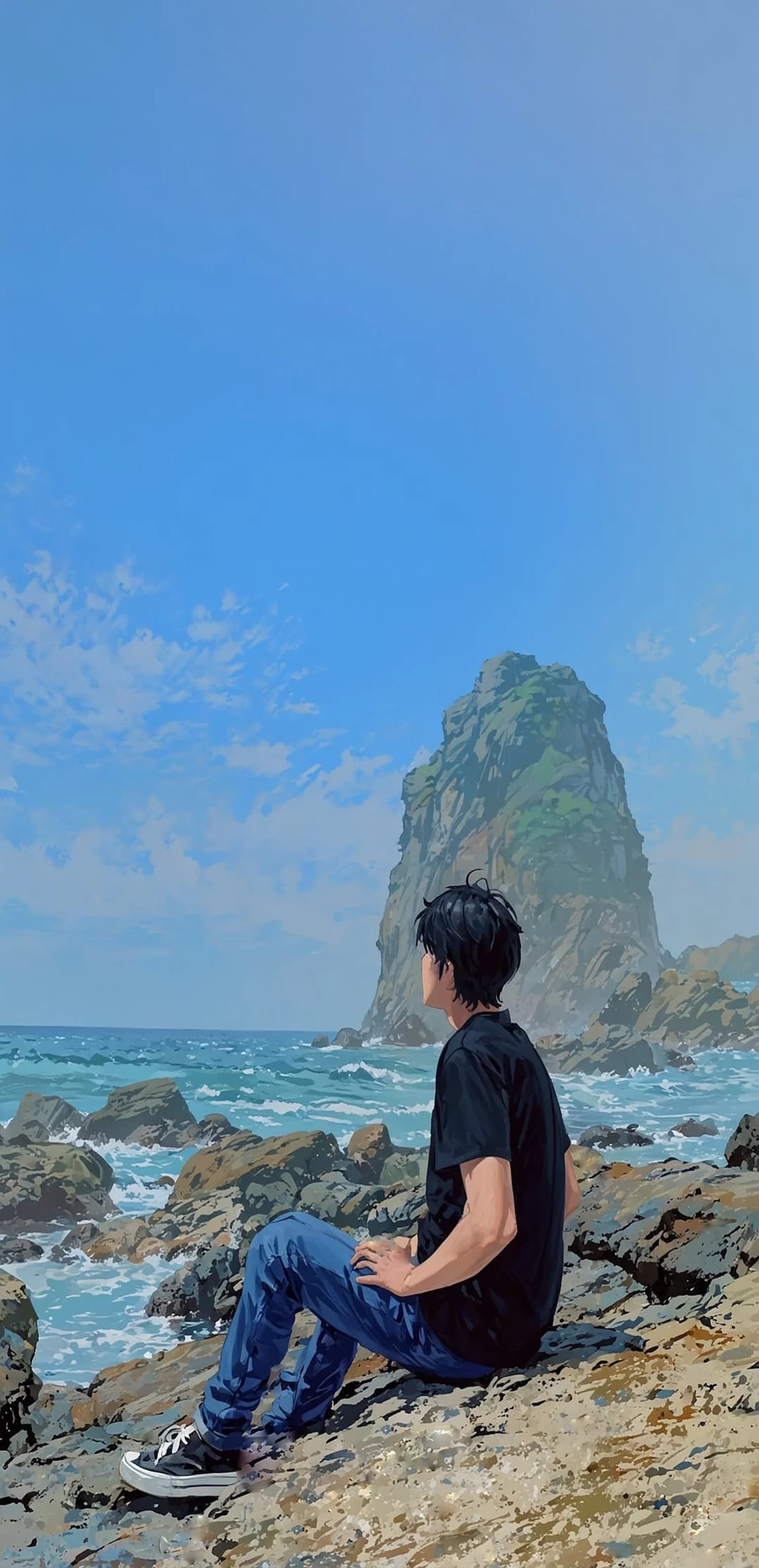 Ocean Rock Solitude