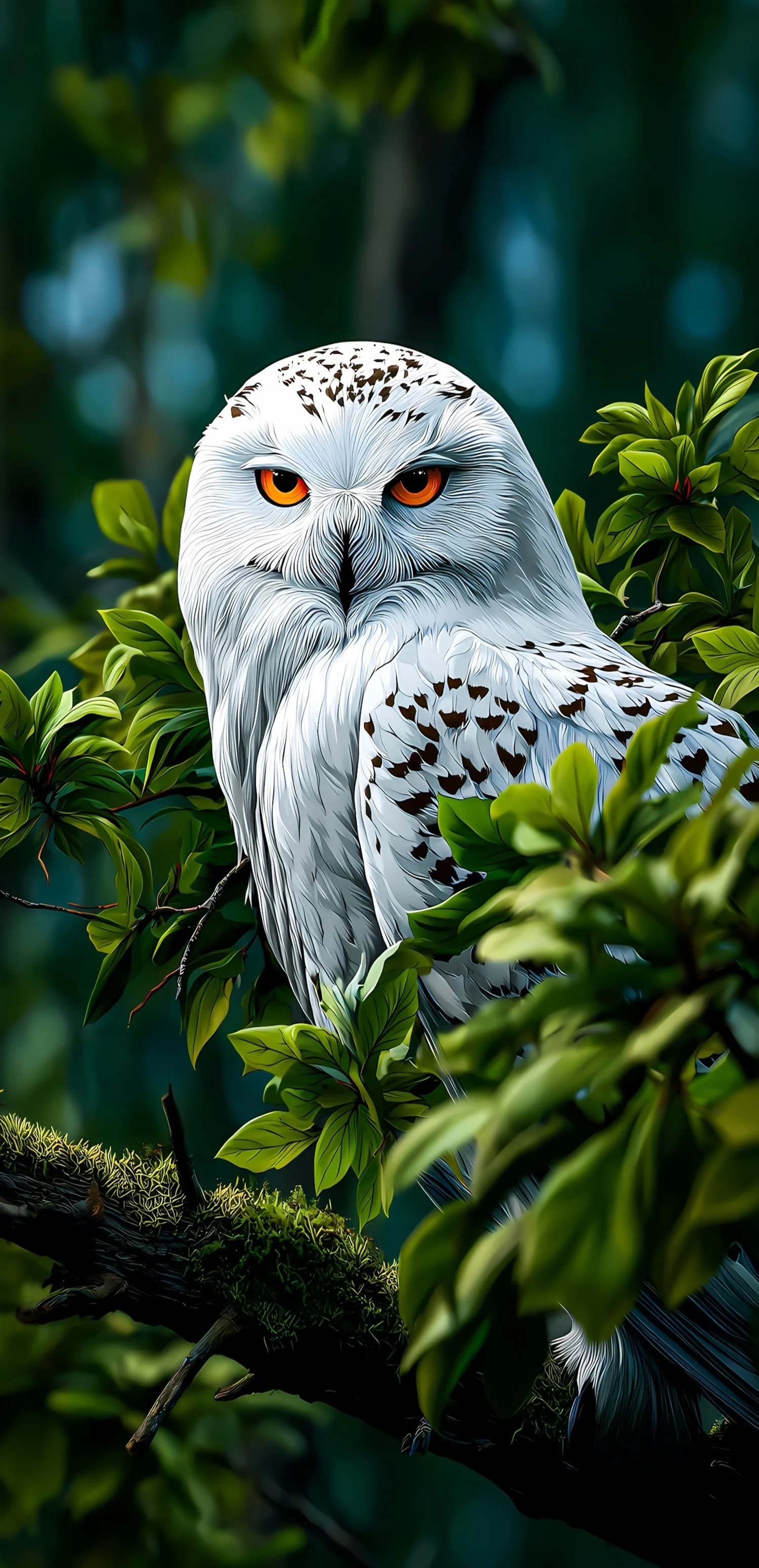 Owl In The Woods