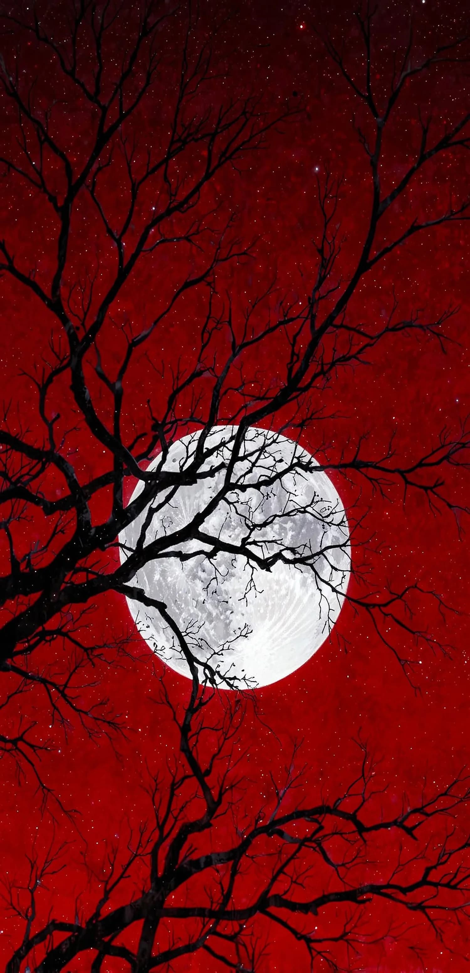 Crimson Moon Tree