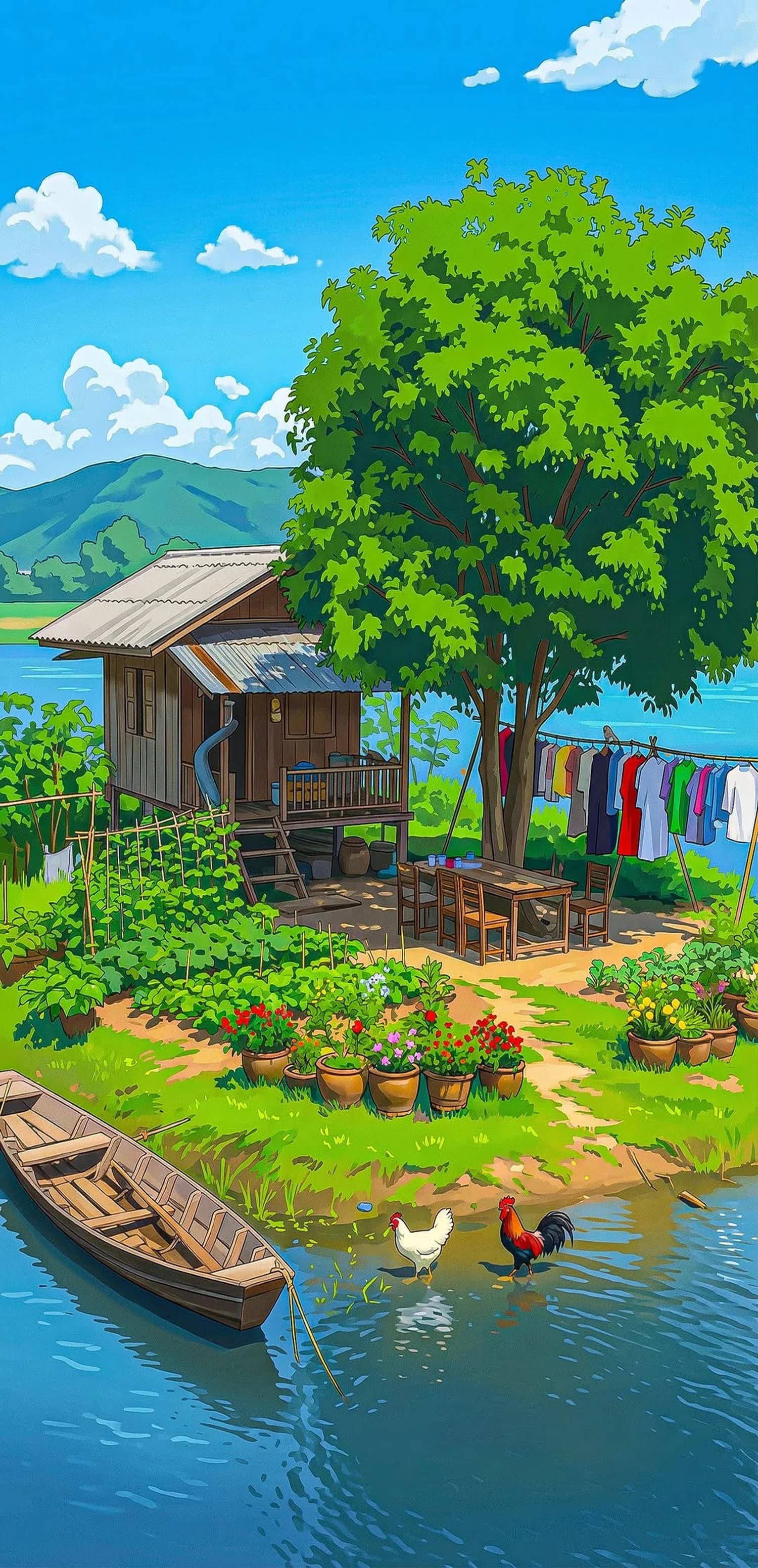 Riverside Stilt House