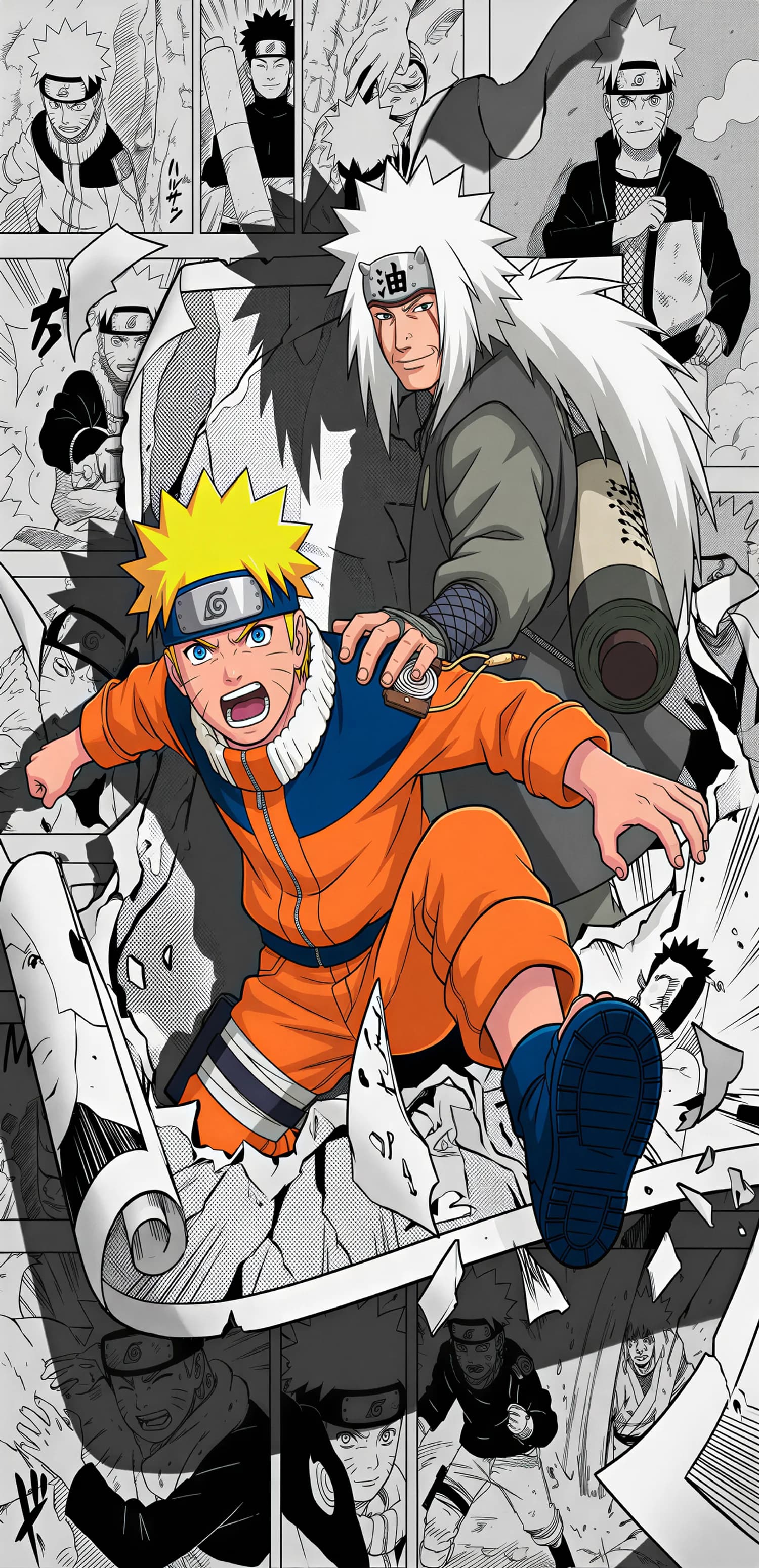 Naruto & Jiraiya — Master & Prodigy