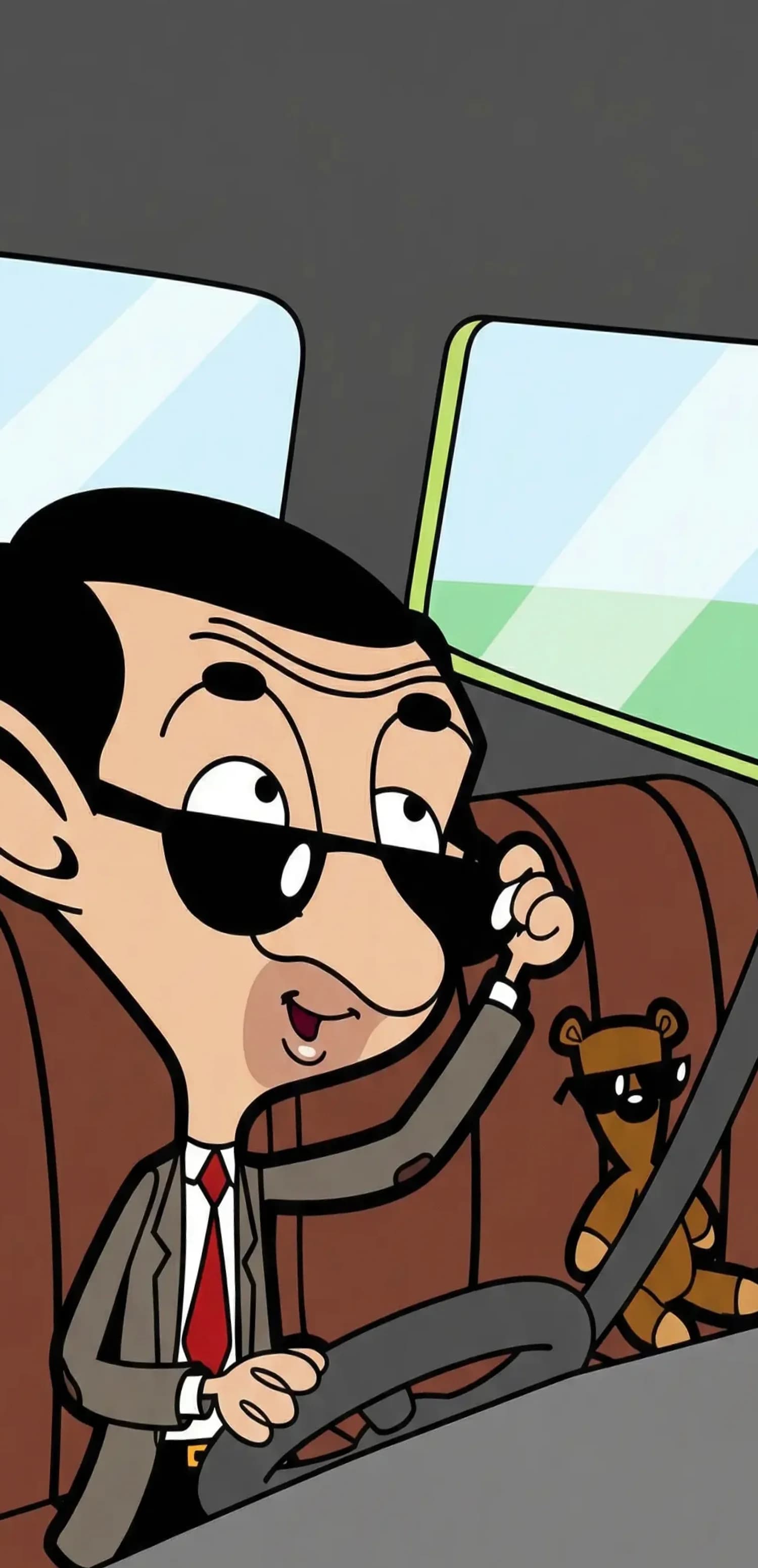 Mr Bean Driving