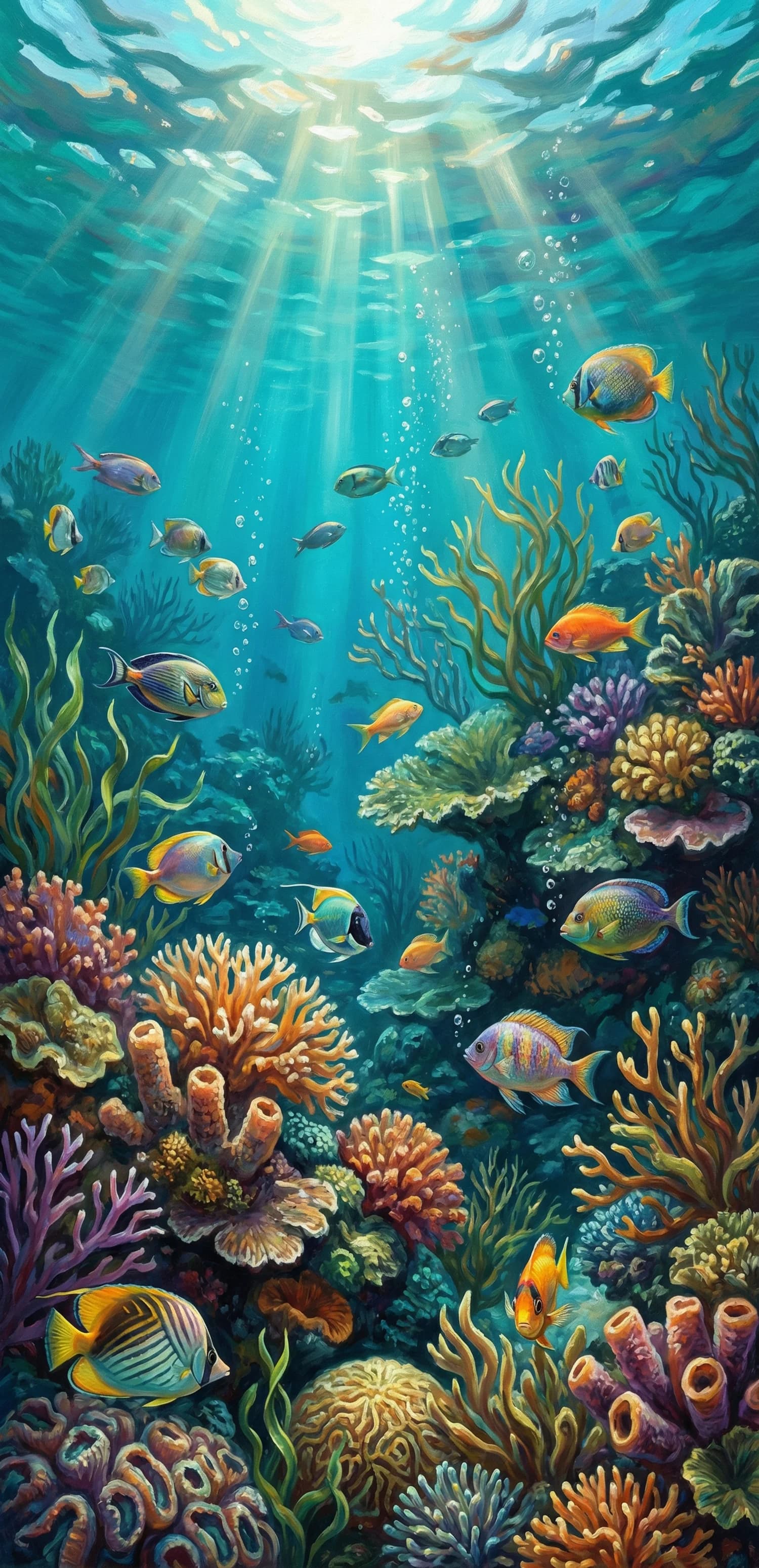 Vibrant Ocean Life