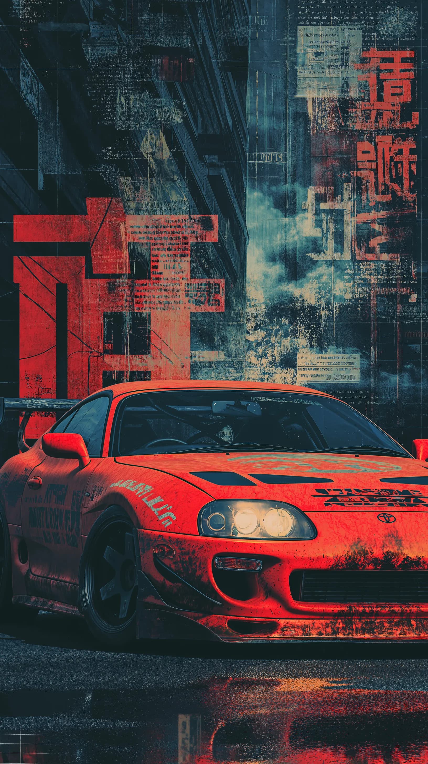 Supra MK4 wallpaper by pixel Pulse