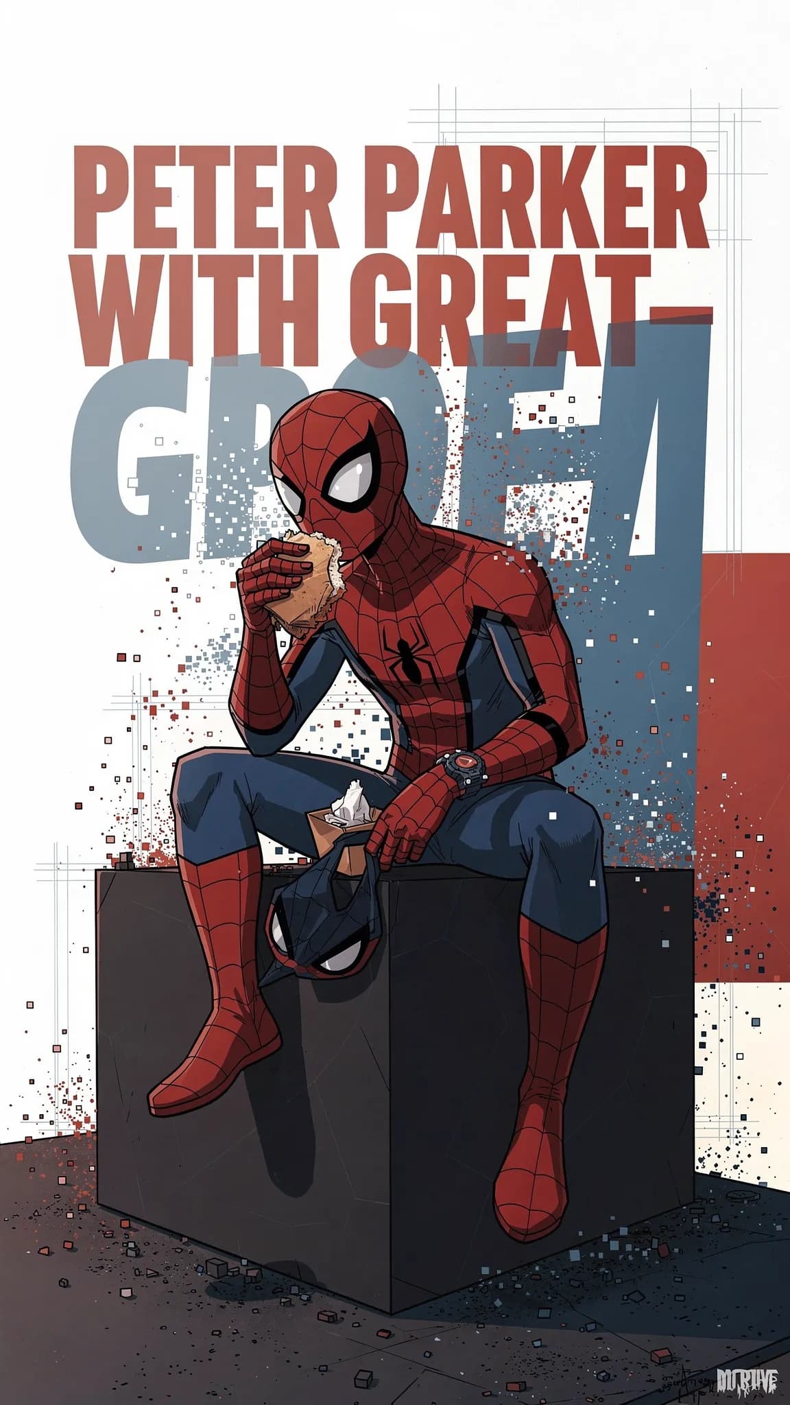 Spiderman's Snack Break