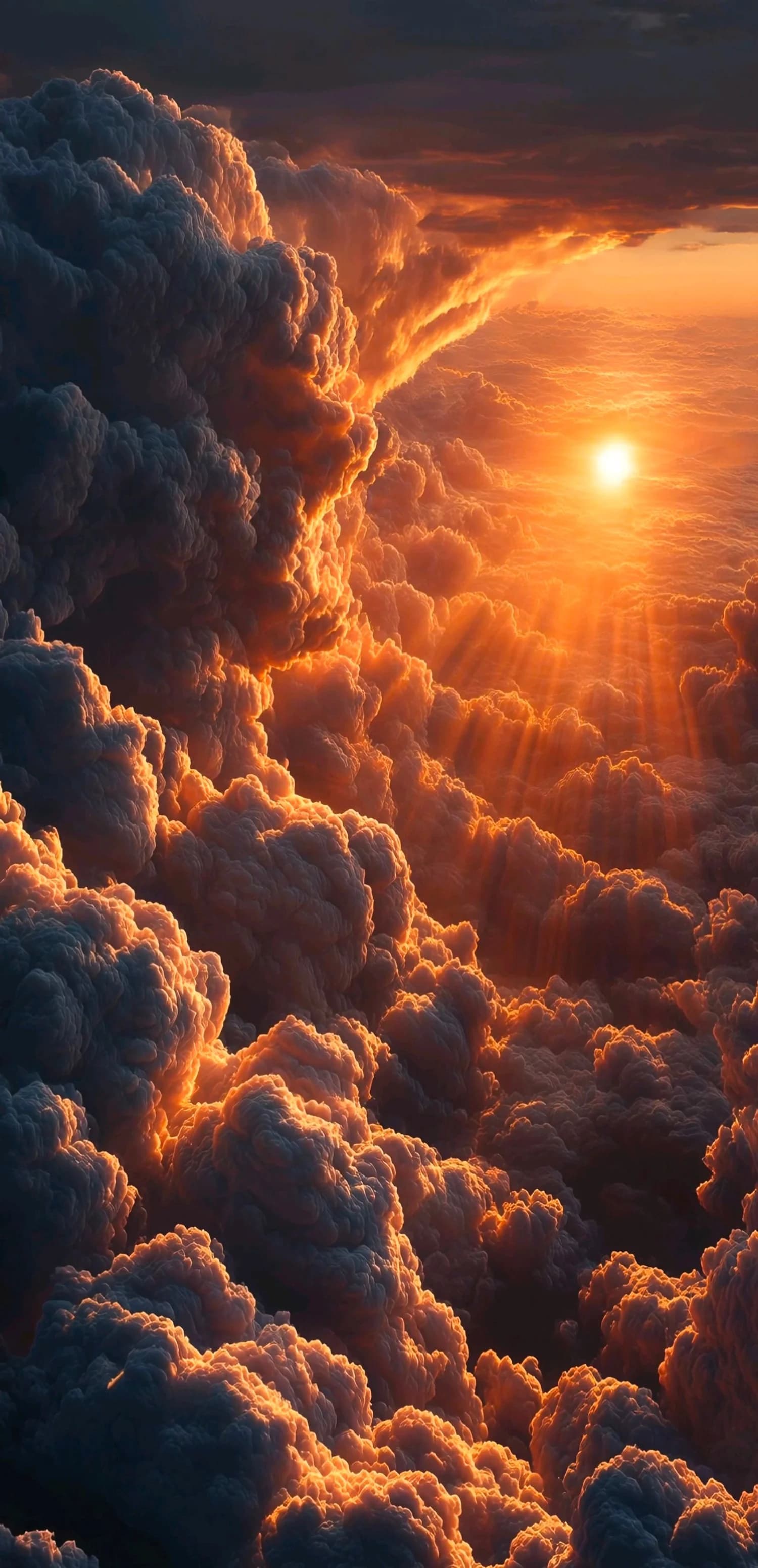 Sunset Cloud Formation