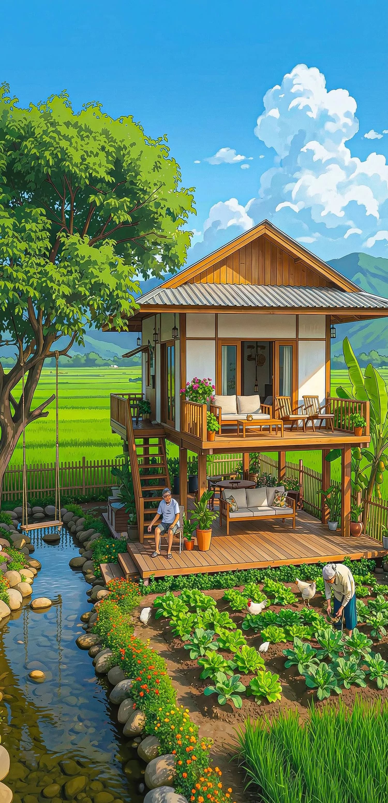 Serene Countryside Home