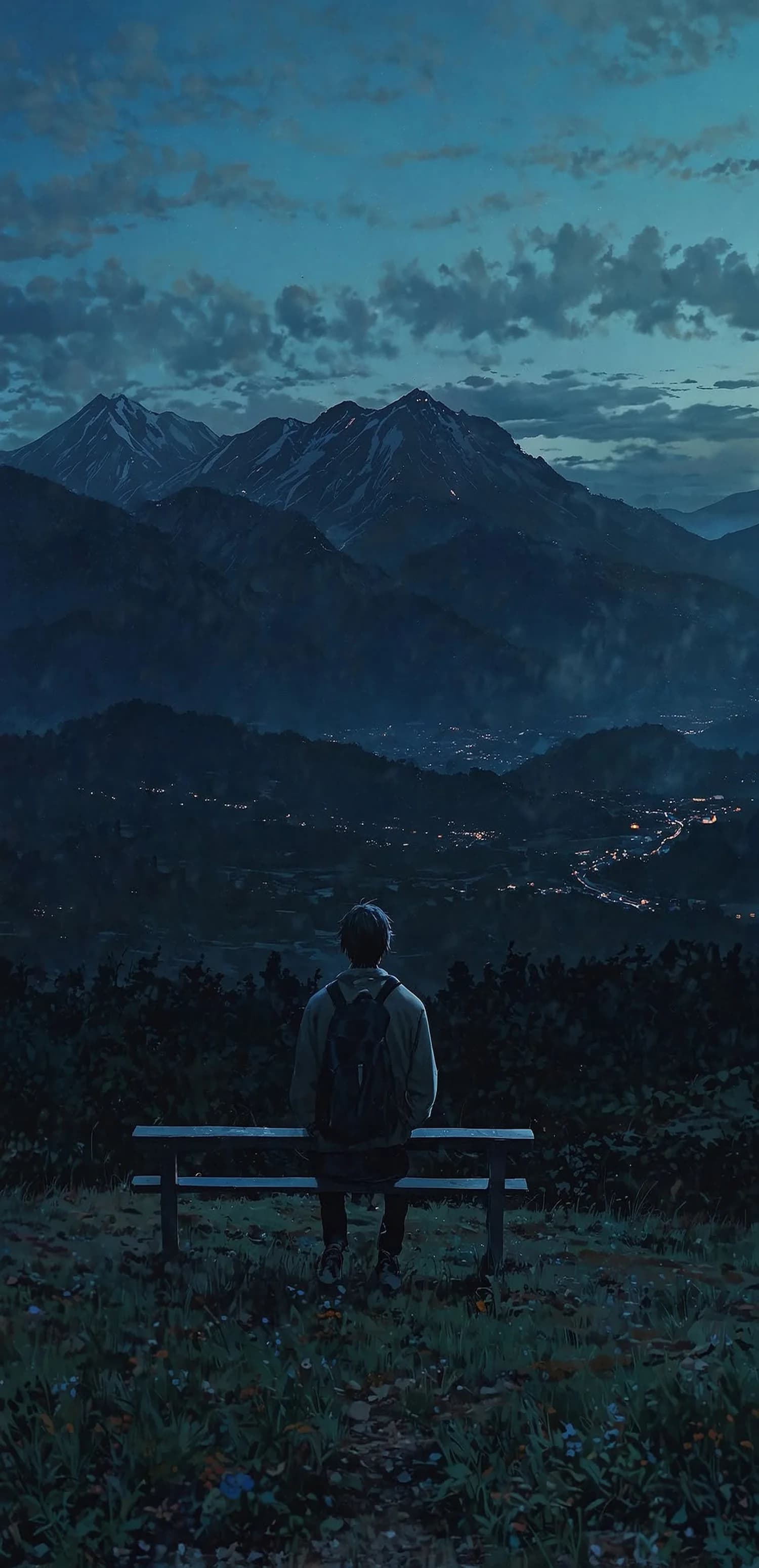 Mountain Night View