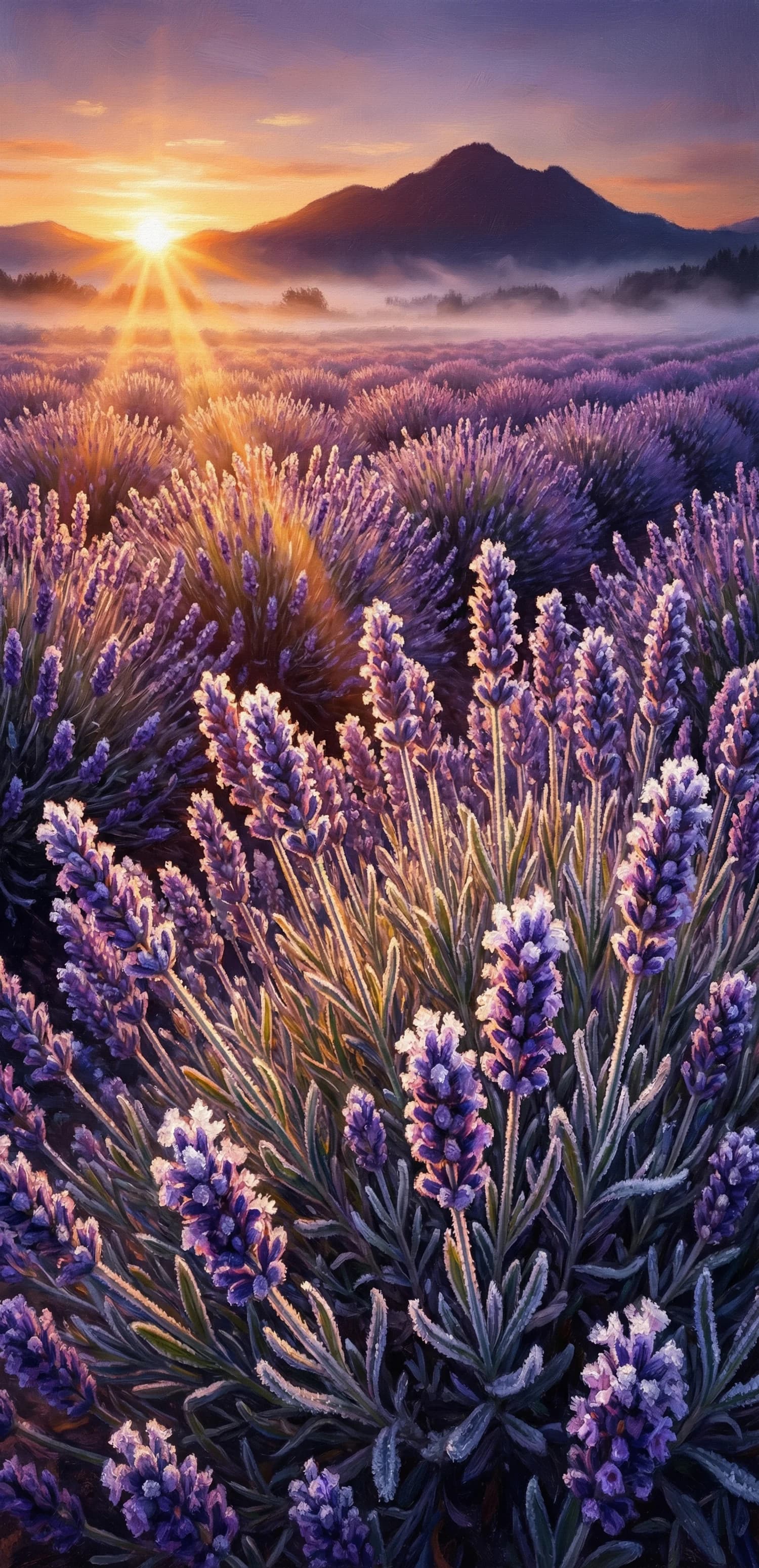 Lavender Sunset Dream