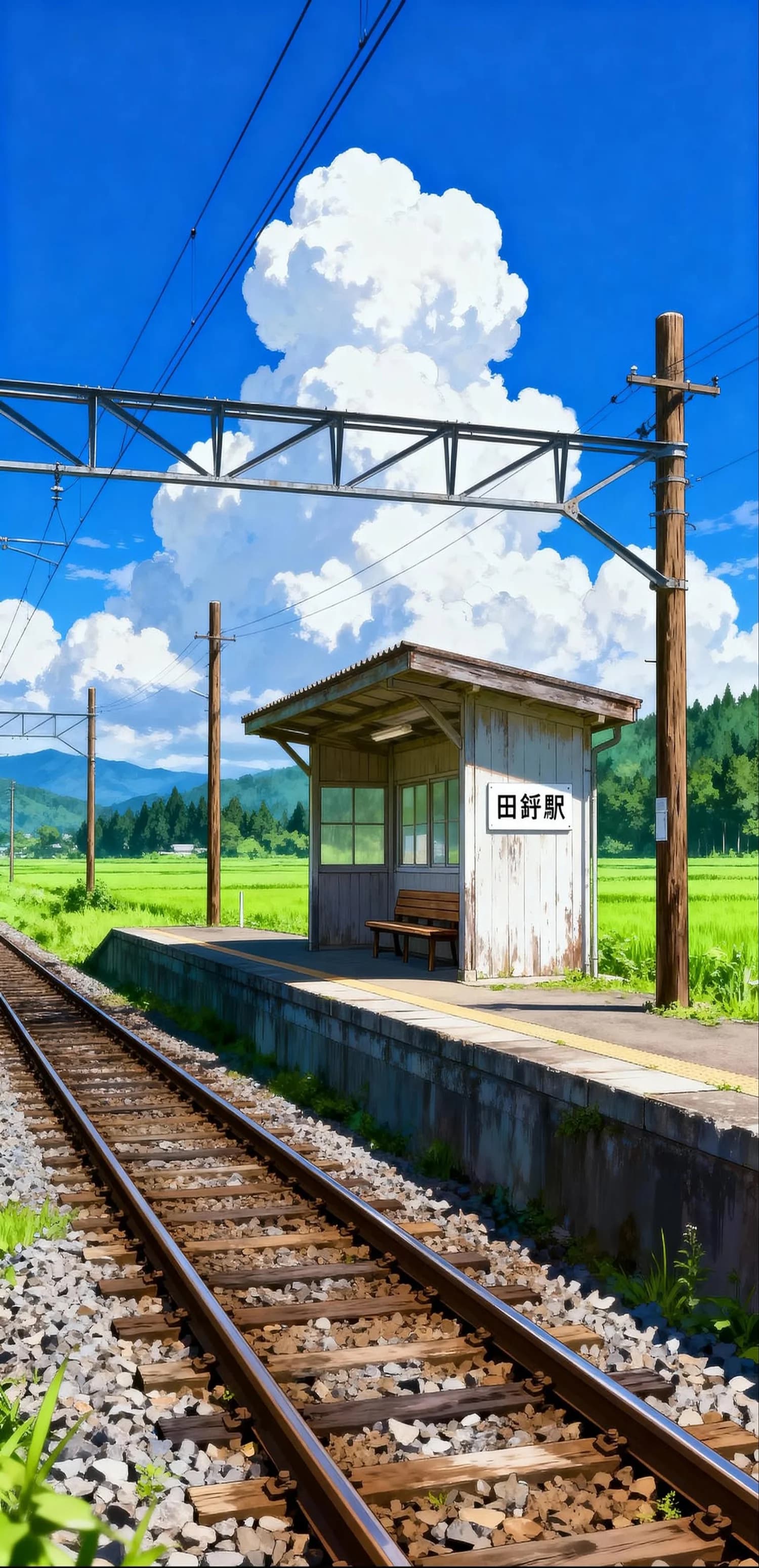 Rural Train Stop