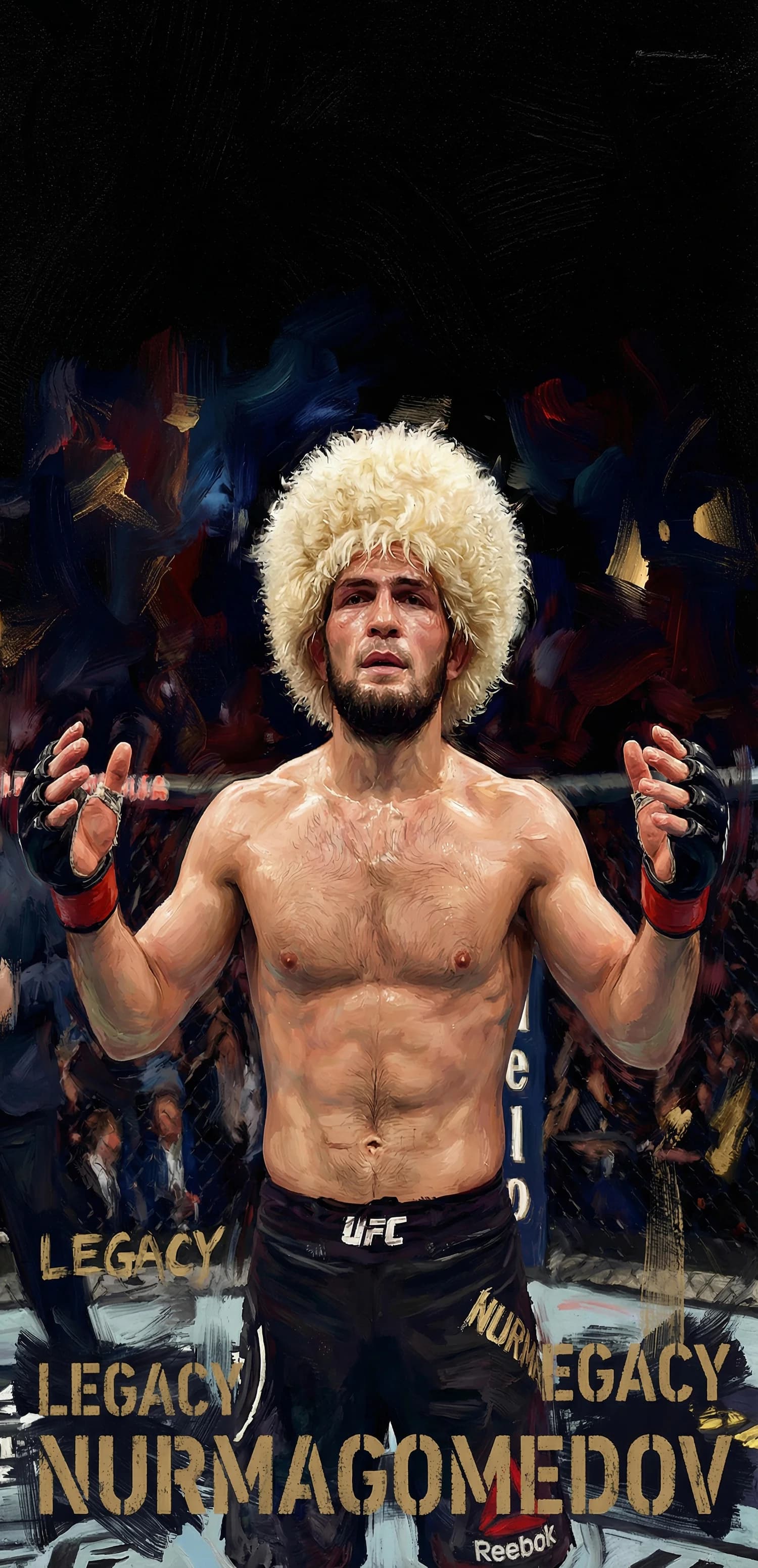 Khabib Ufc Fighter Portrait