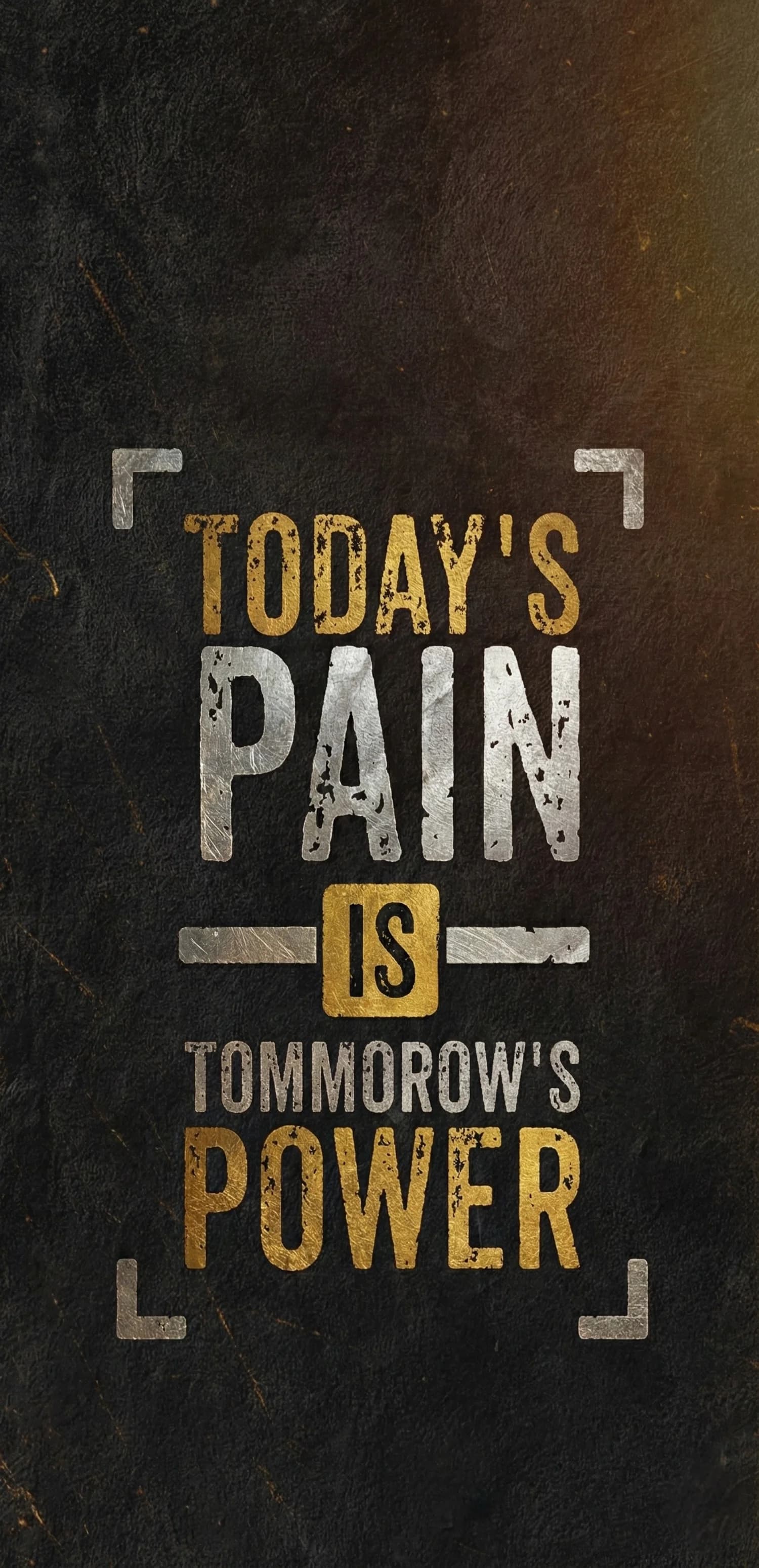 Today’s Pain, Tomorrow’s Power