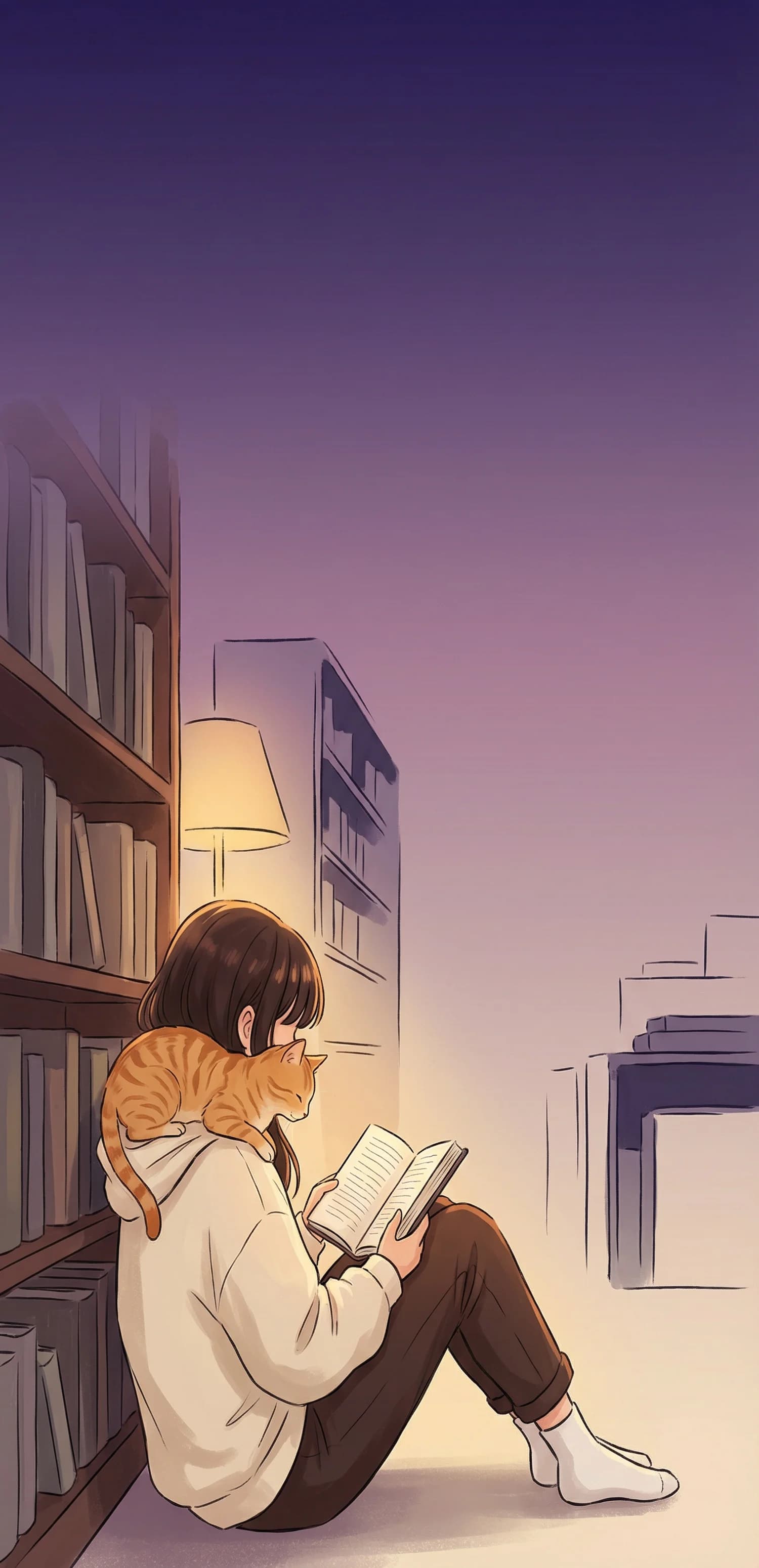 Cozy Library Reader