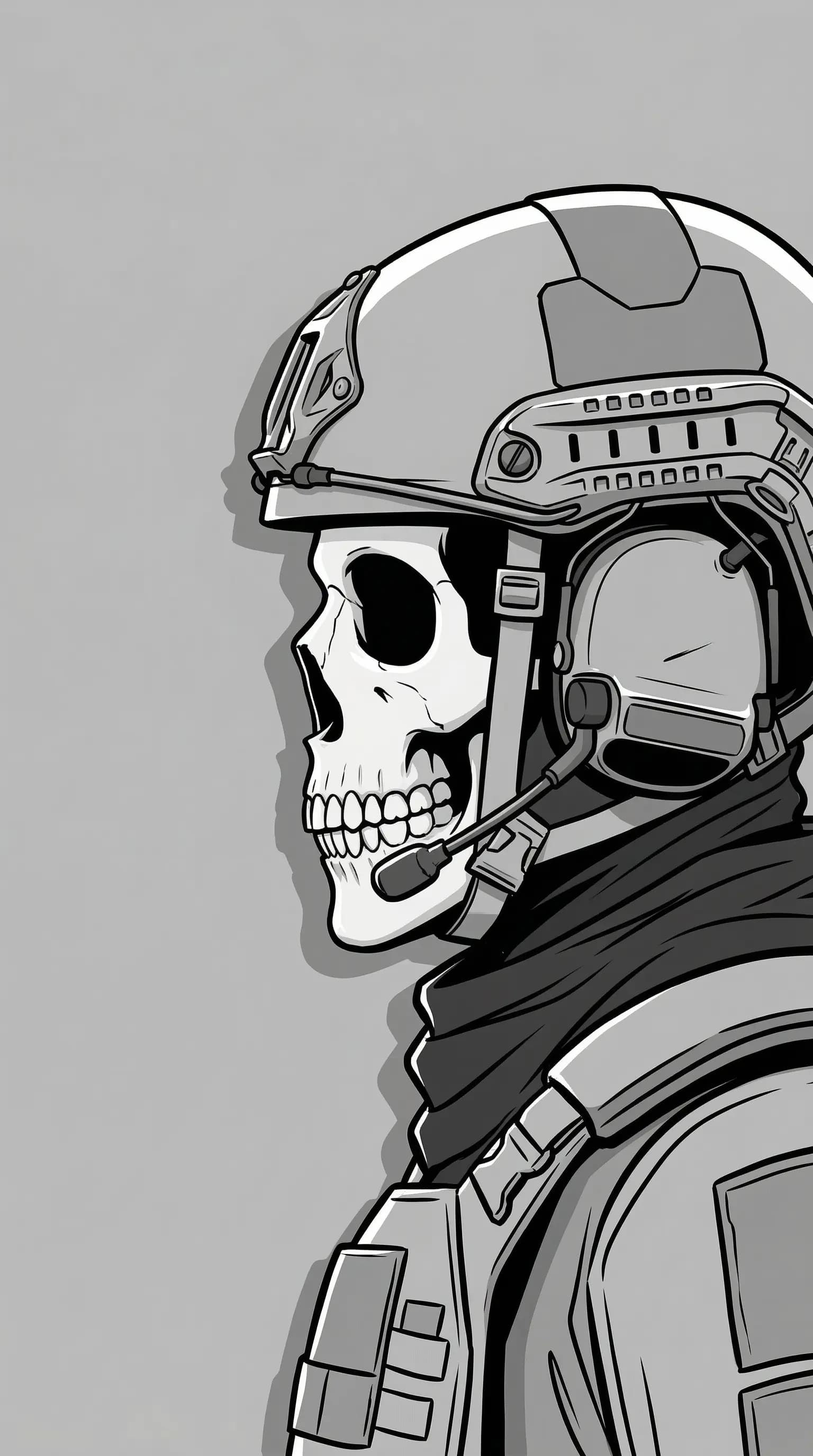 COD Skull Soldier