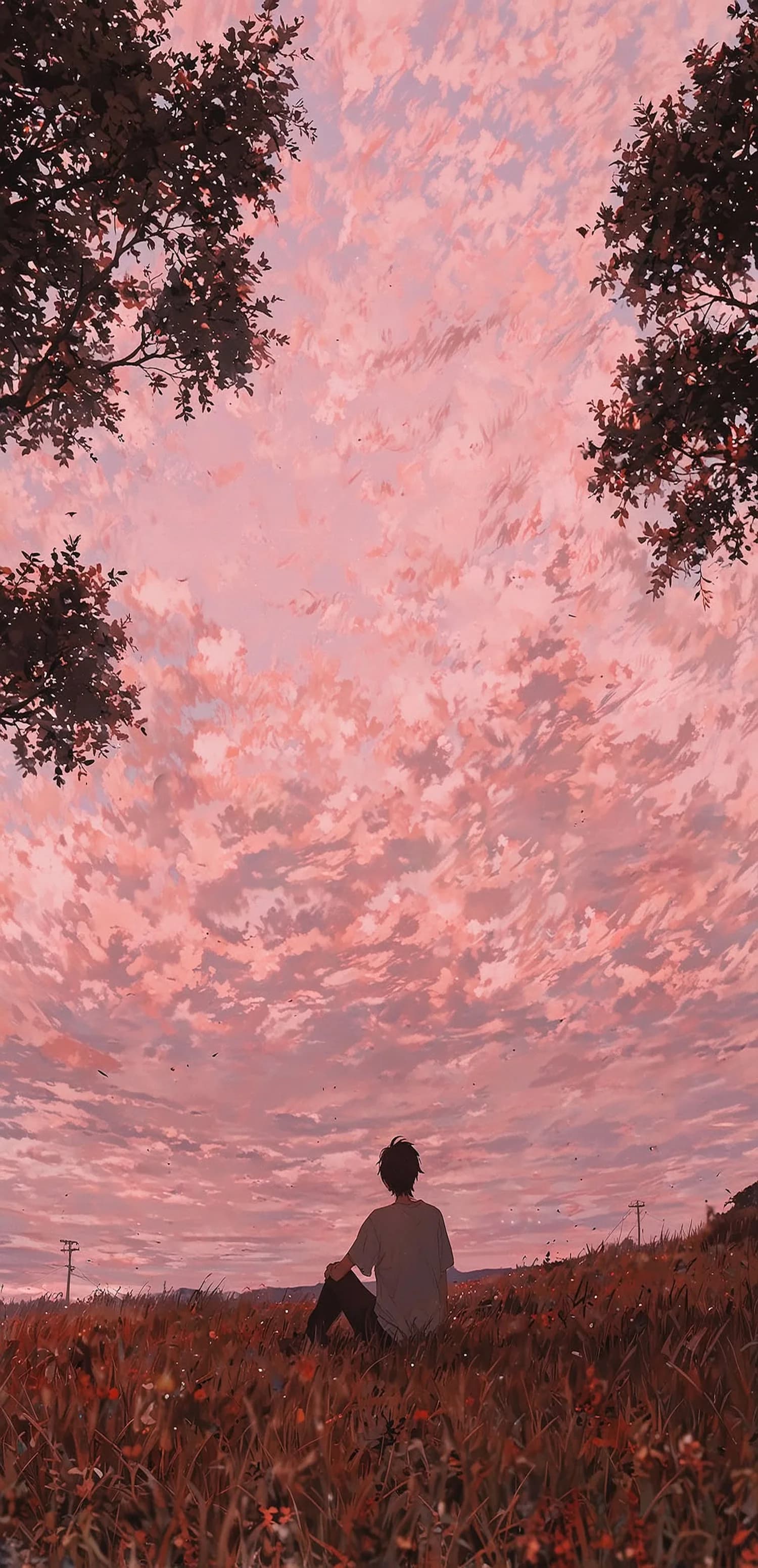 Peaceful Sunset Moment