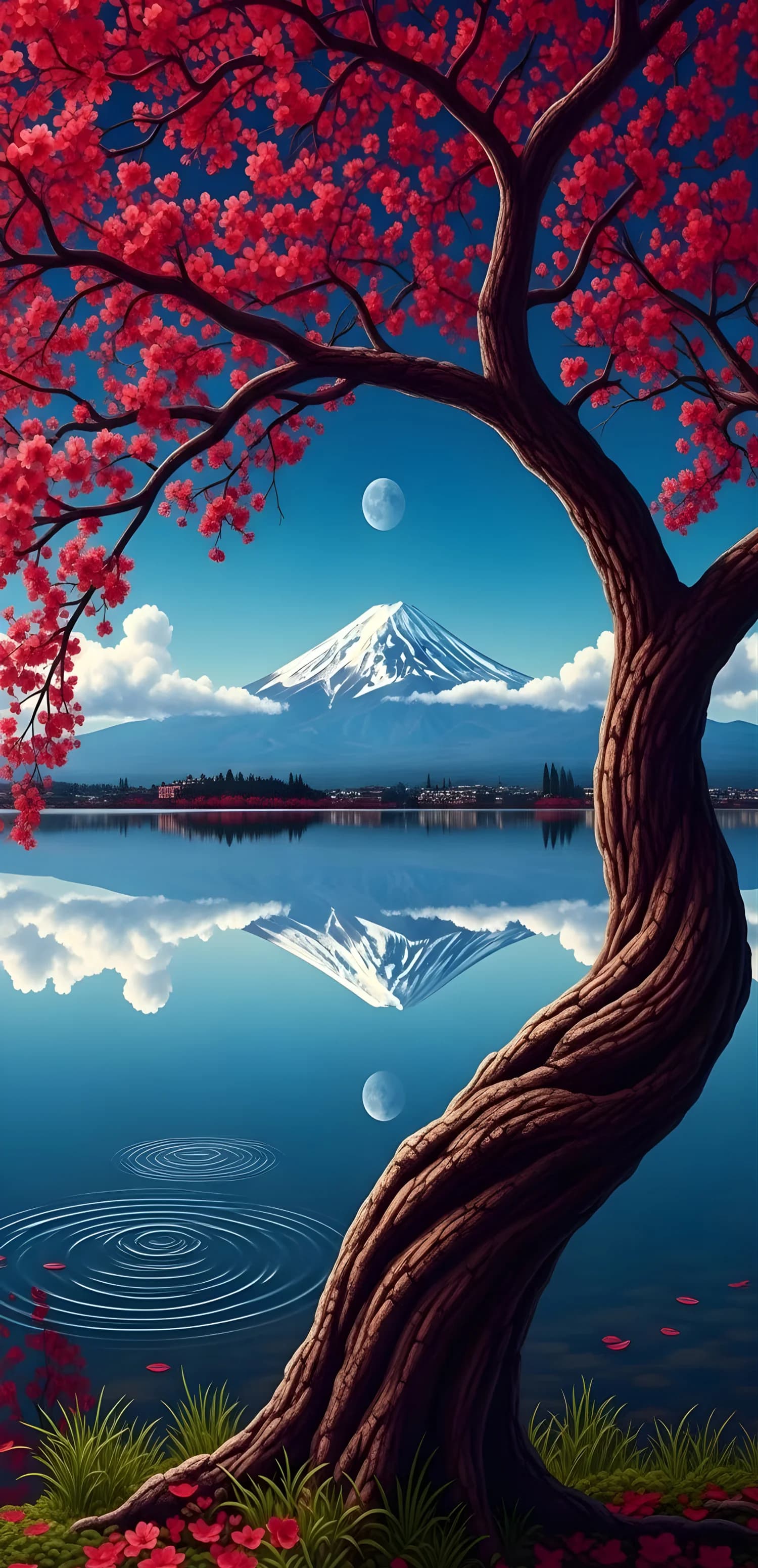 Cherry Blossom Night