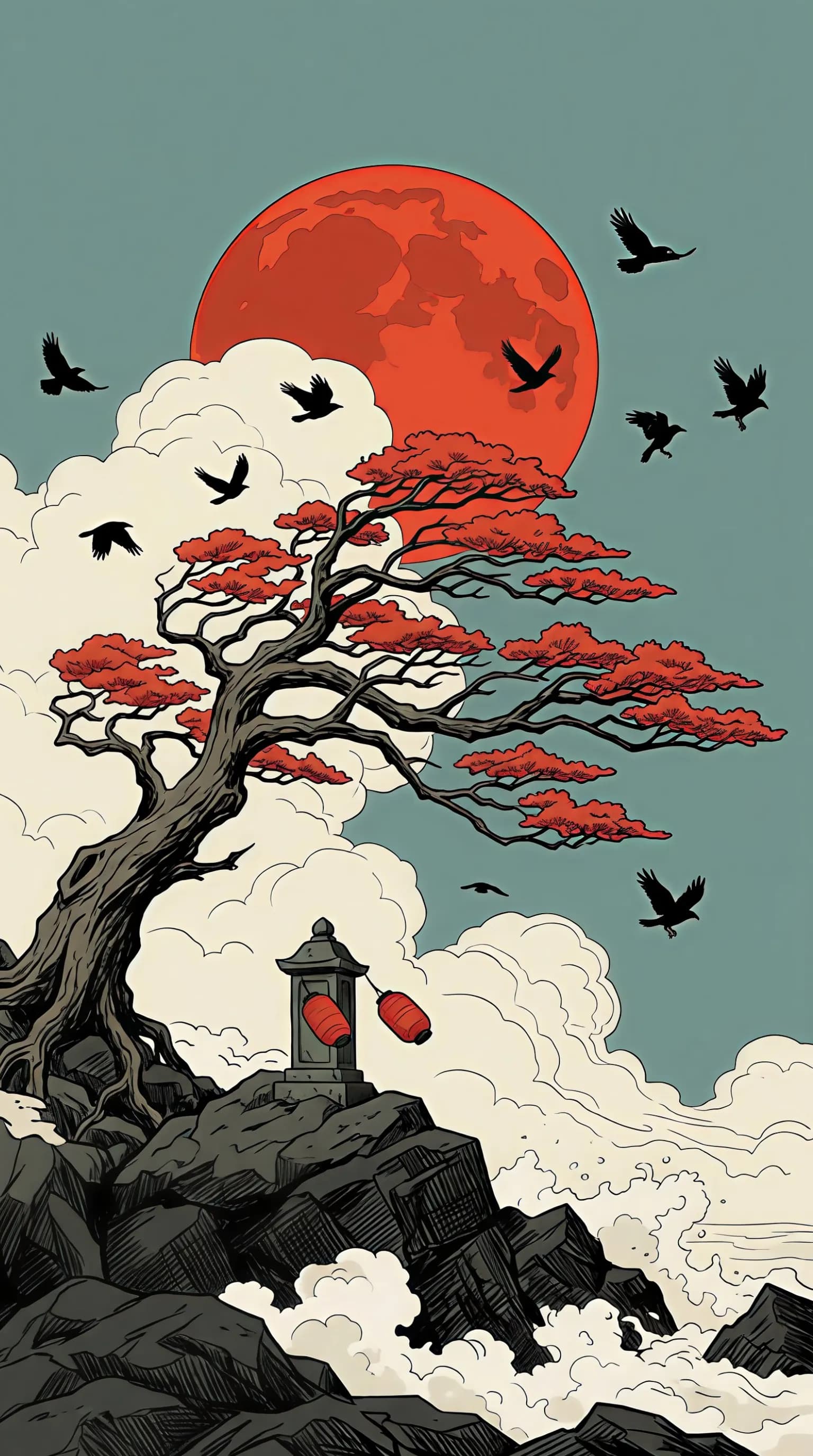 Mystic Mountain Landscape