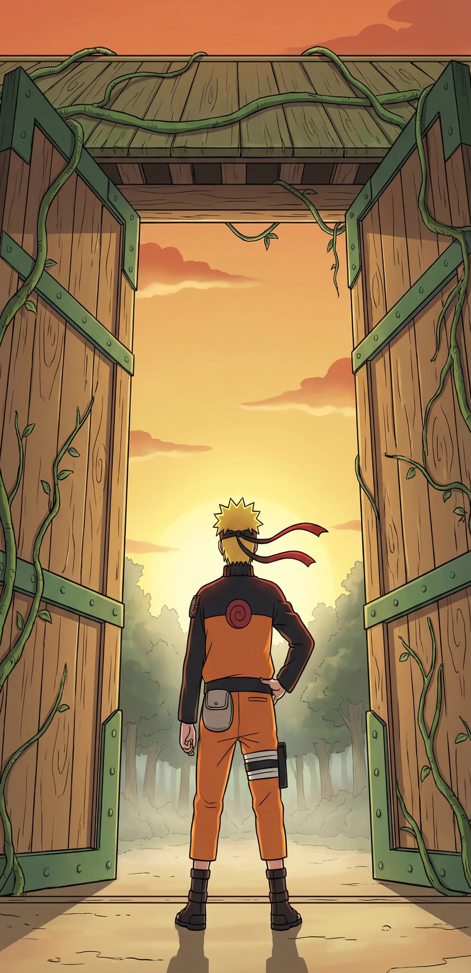 Naruto Sunset Gate