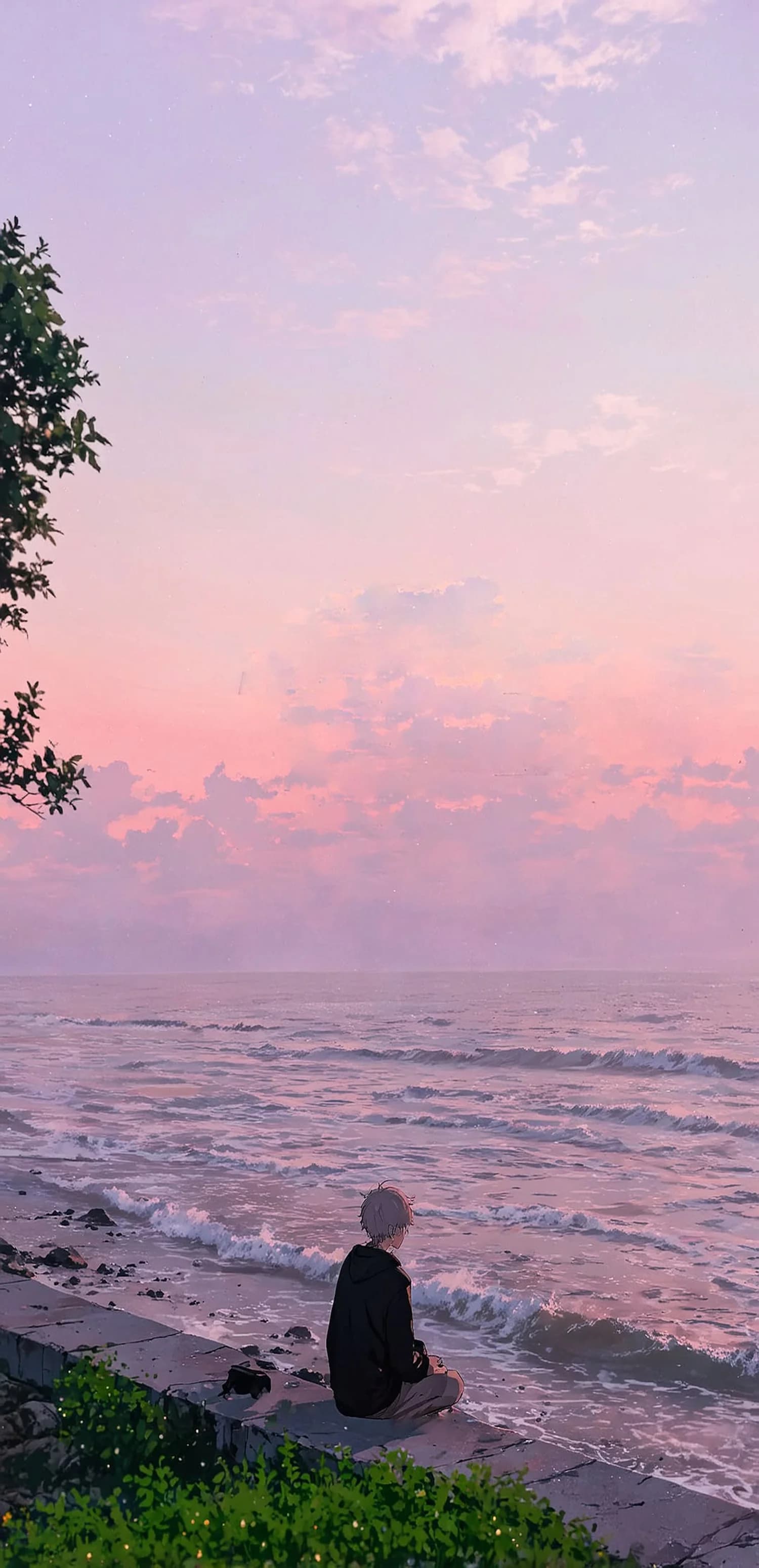 Pink Sky Solitude