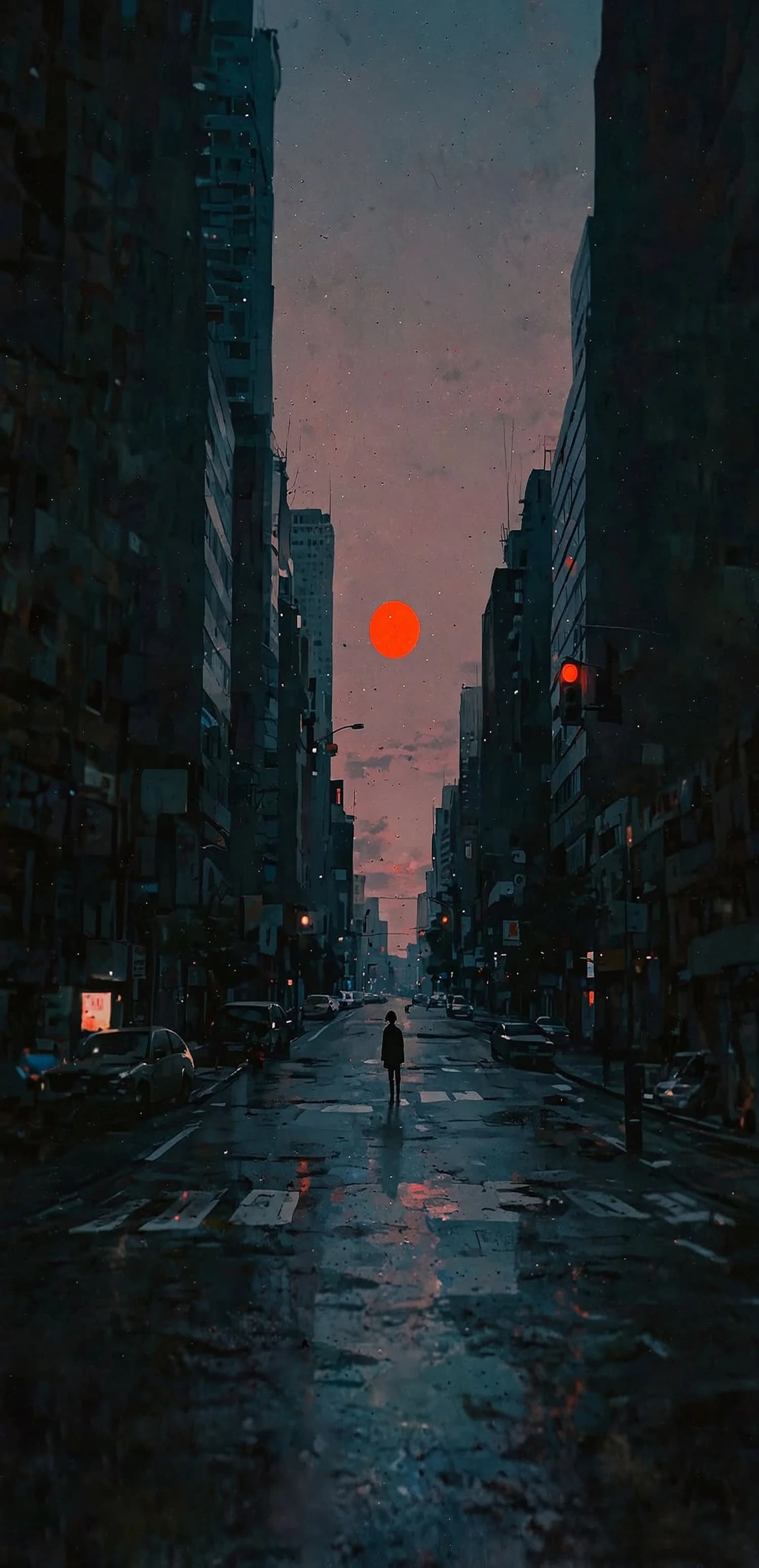 City Twilight Lonely