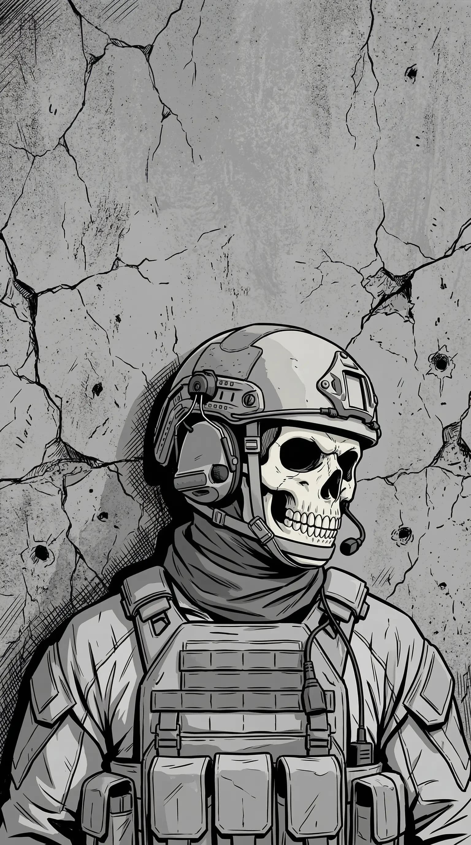 COD Tactical Skull