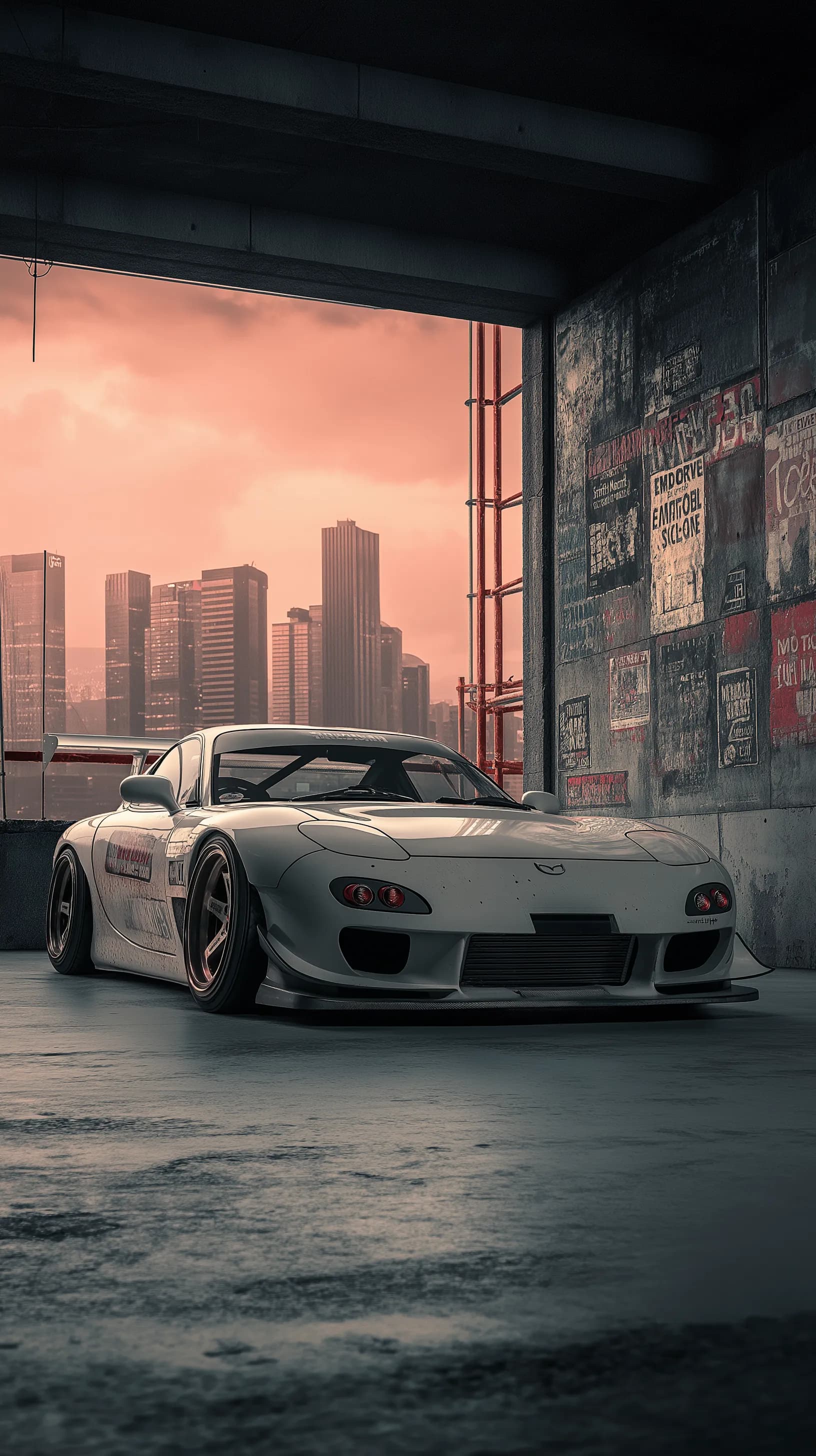 Mazda RX 7 by Pixel Pulse