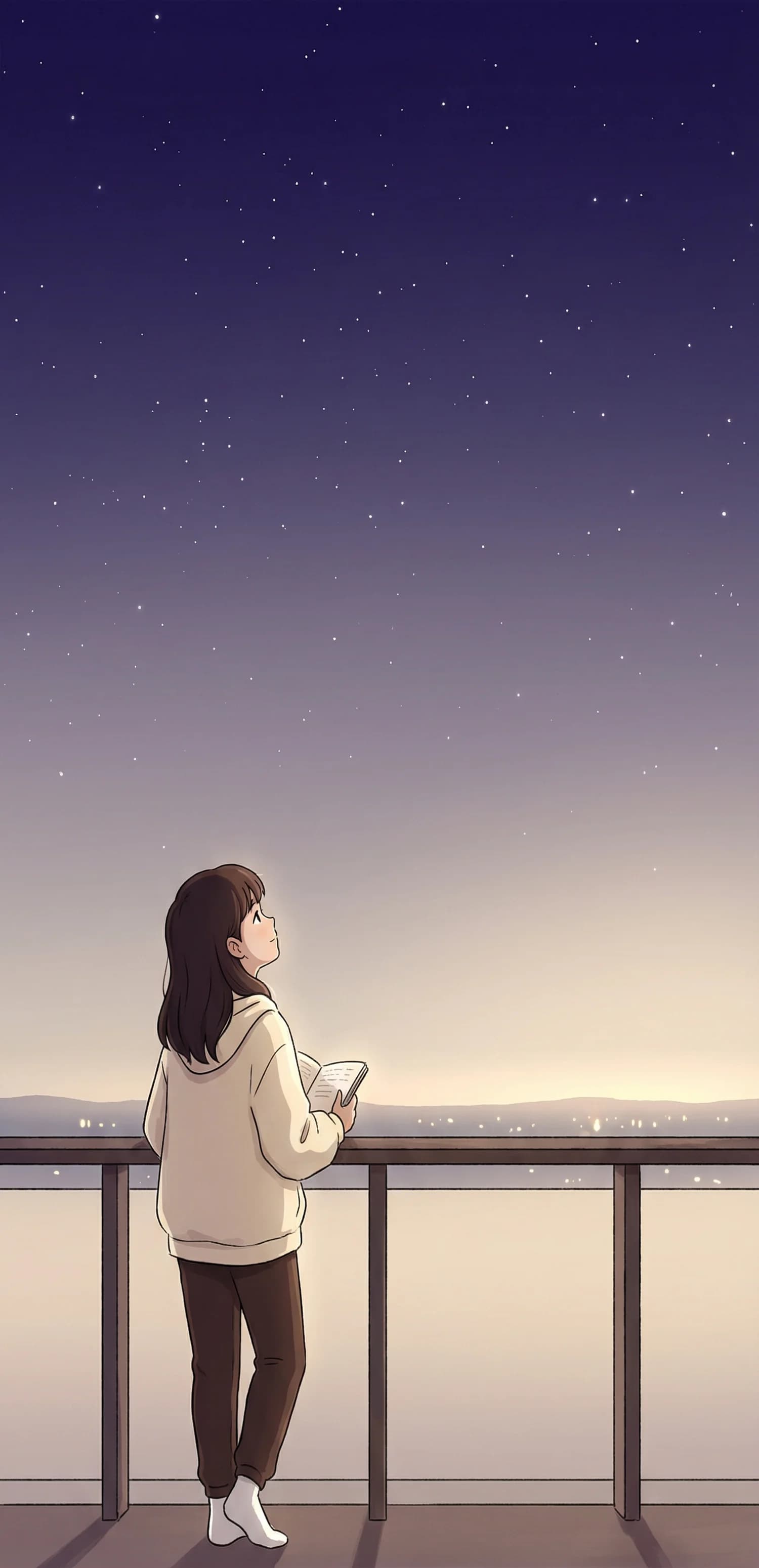 Starry Balcony Dream