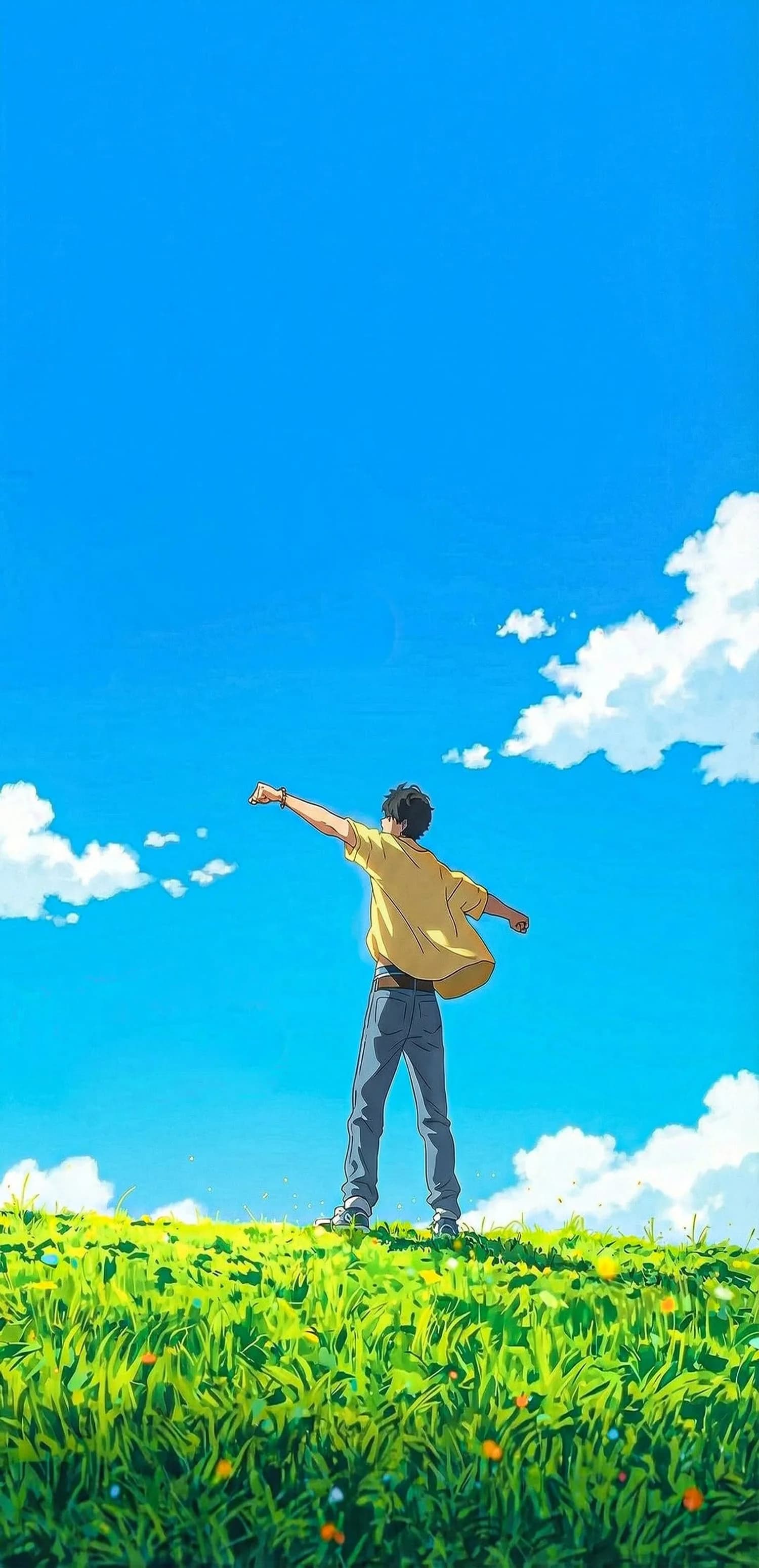 Peaceful Anime Scene