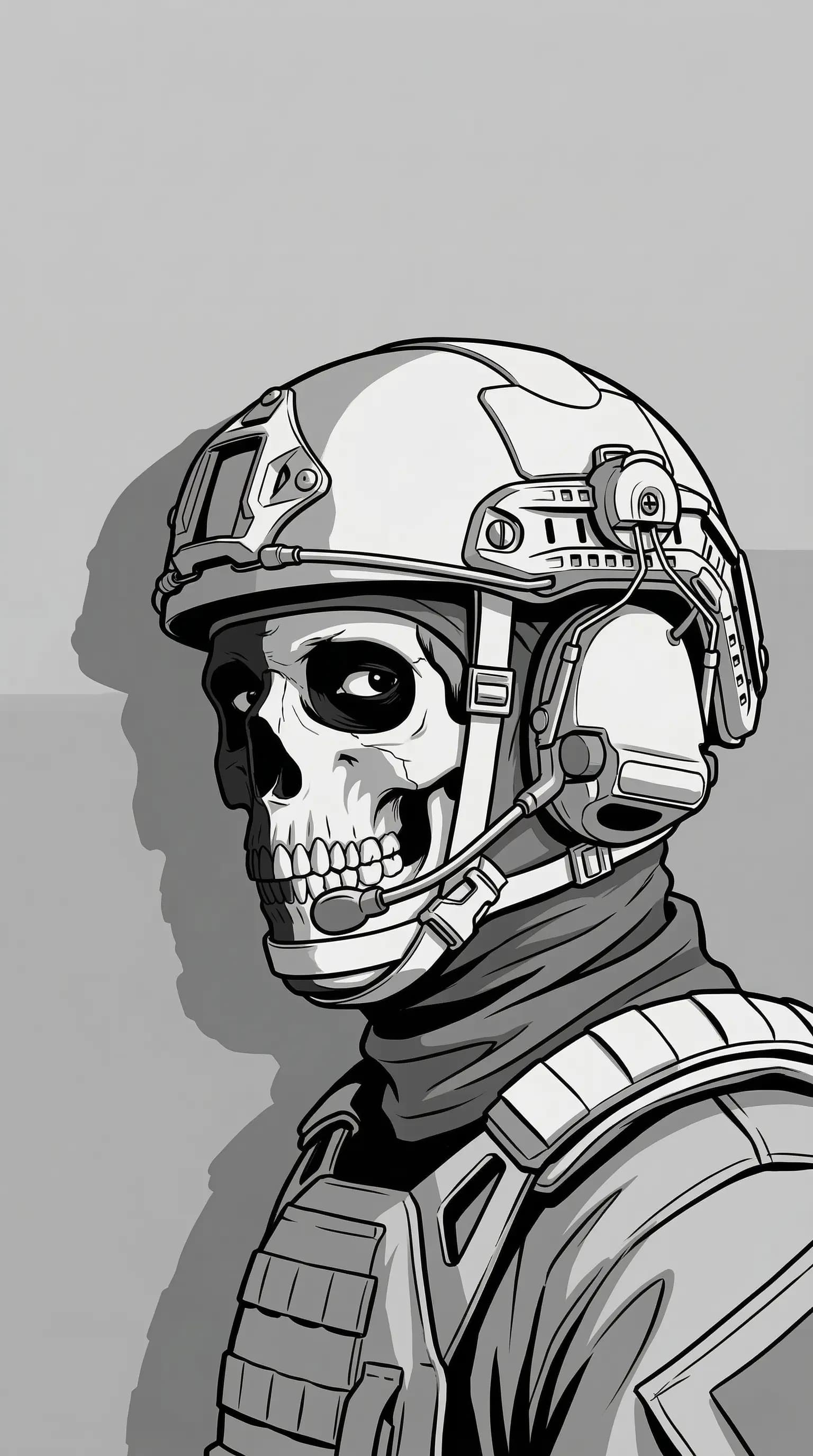 COD Skull Soldier: Tactical Gear