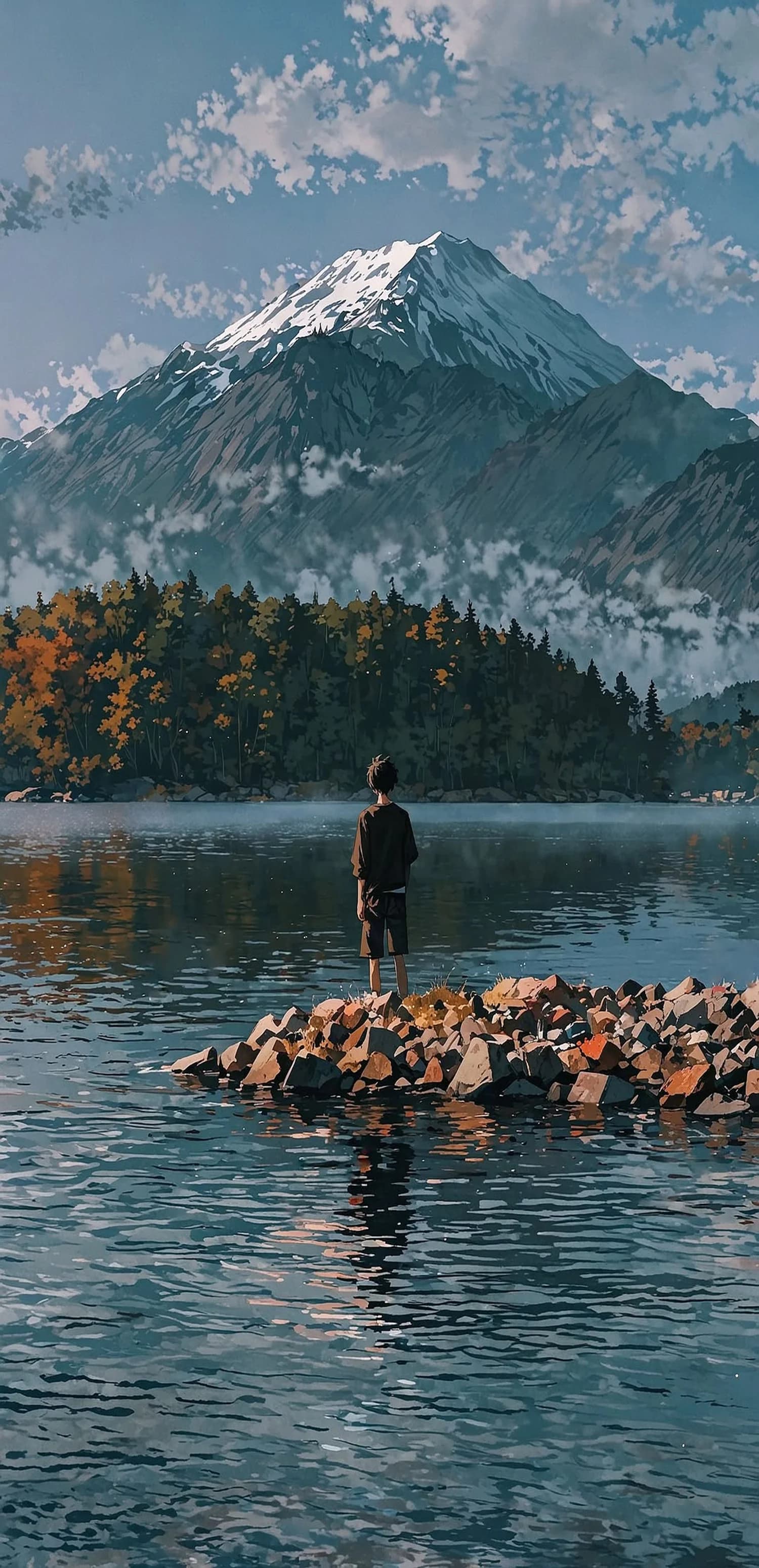 Mountain Lake Serenity